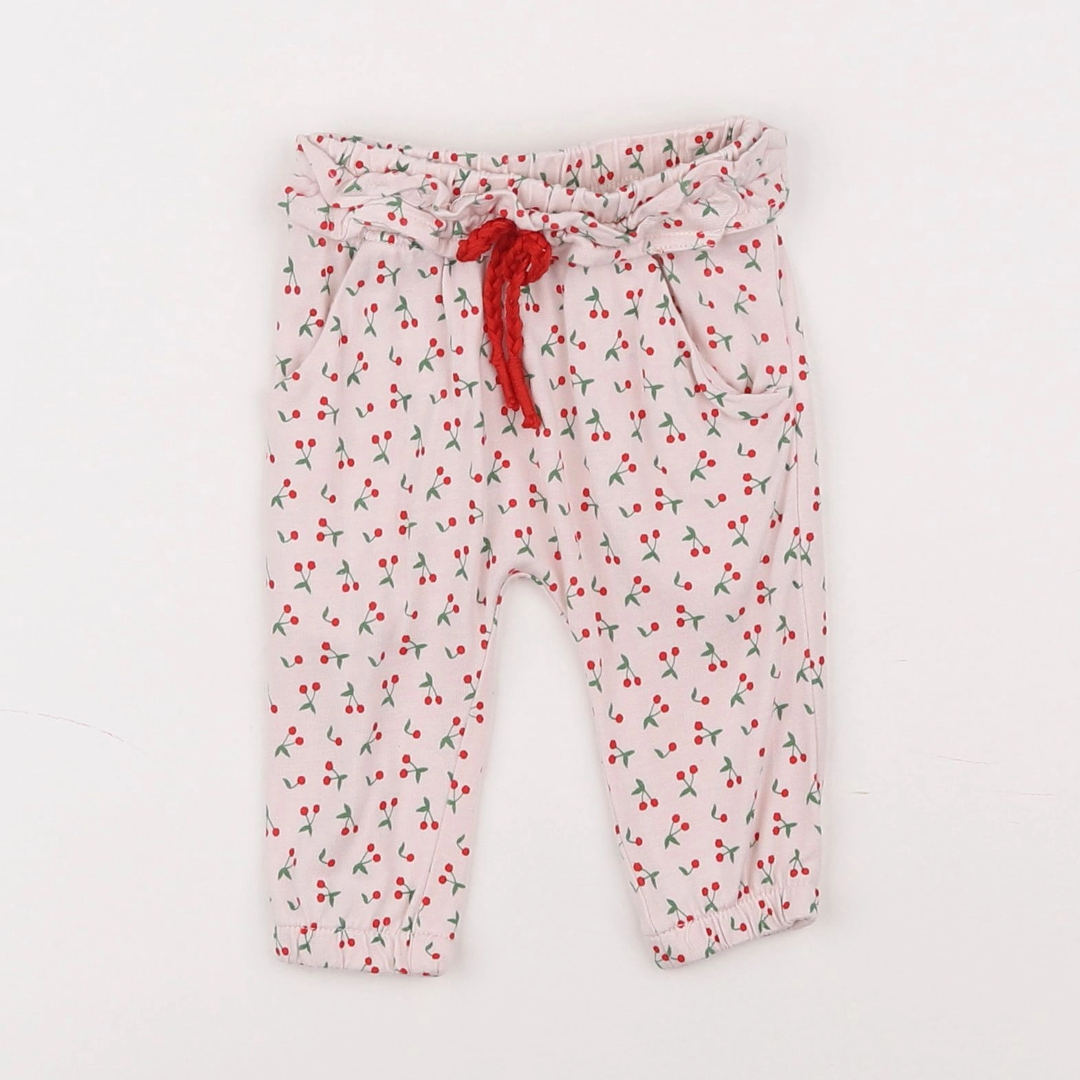 Vertbaudet - pantalon blanc - 3 mois