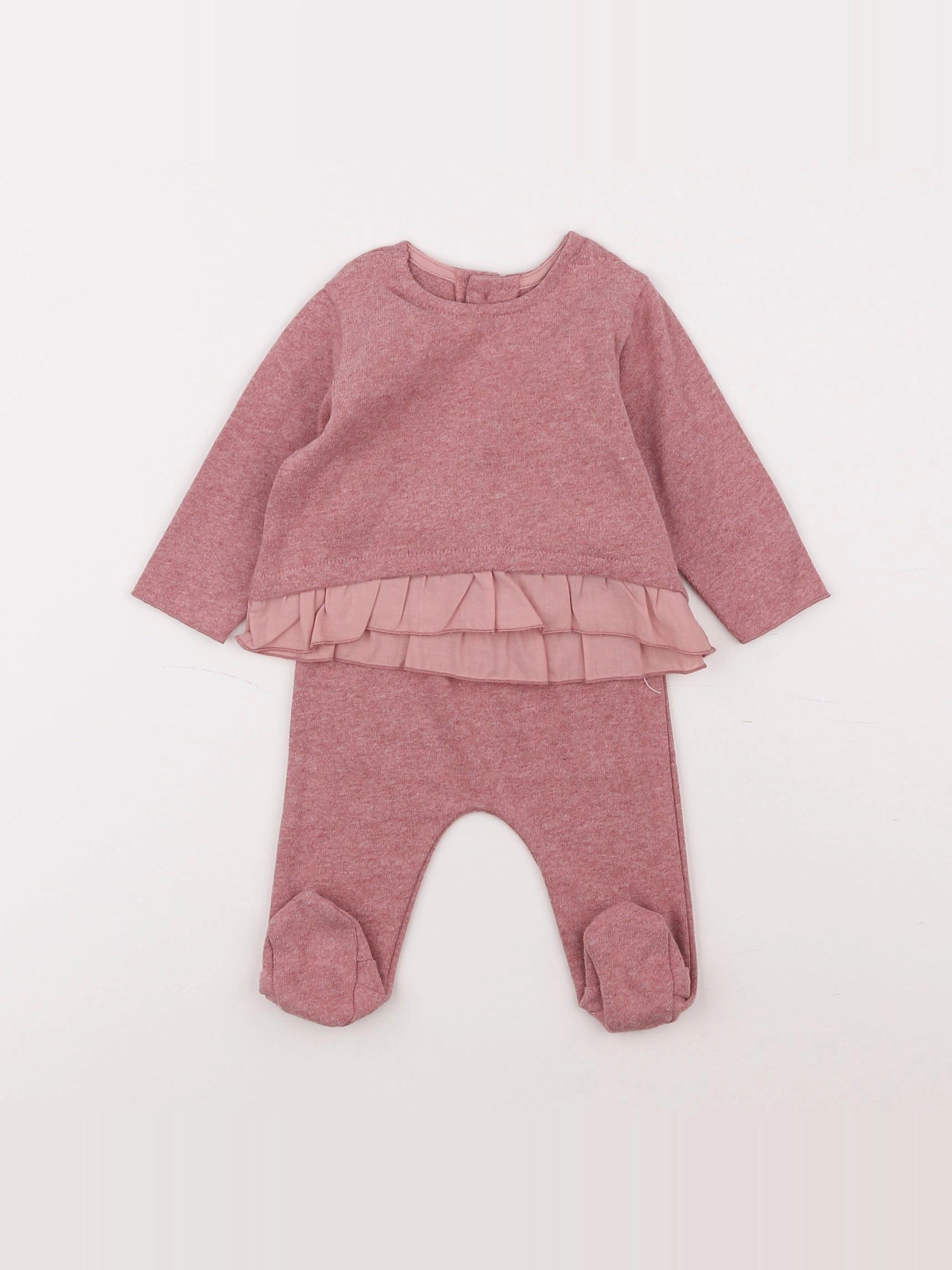 Play Up - ensemble rose - 0 mois
