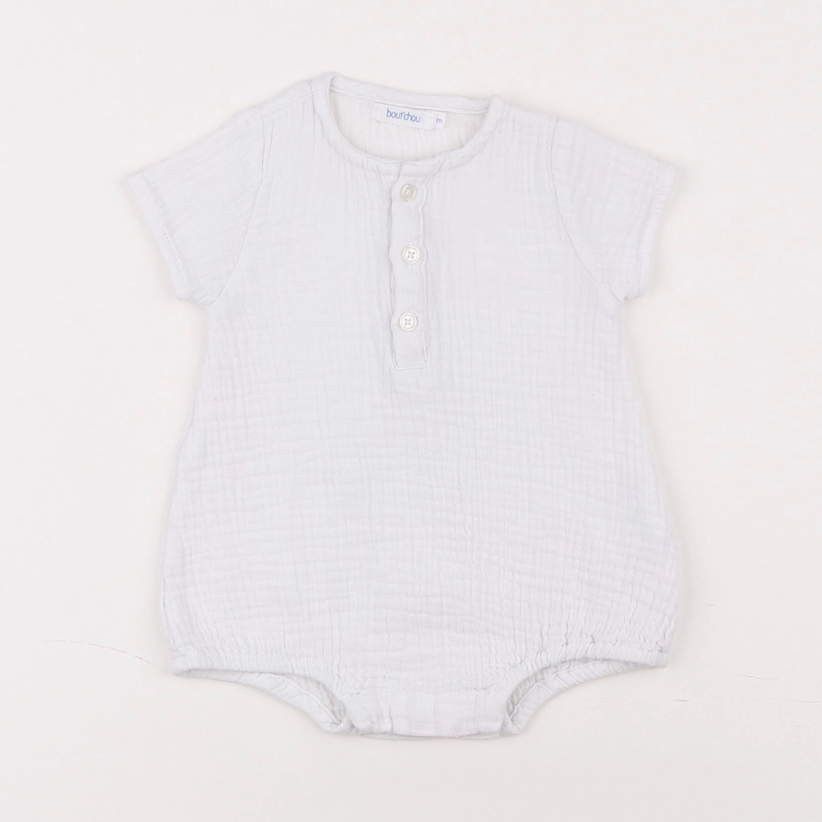 Boutchou - combinaison blanc - 1 mois