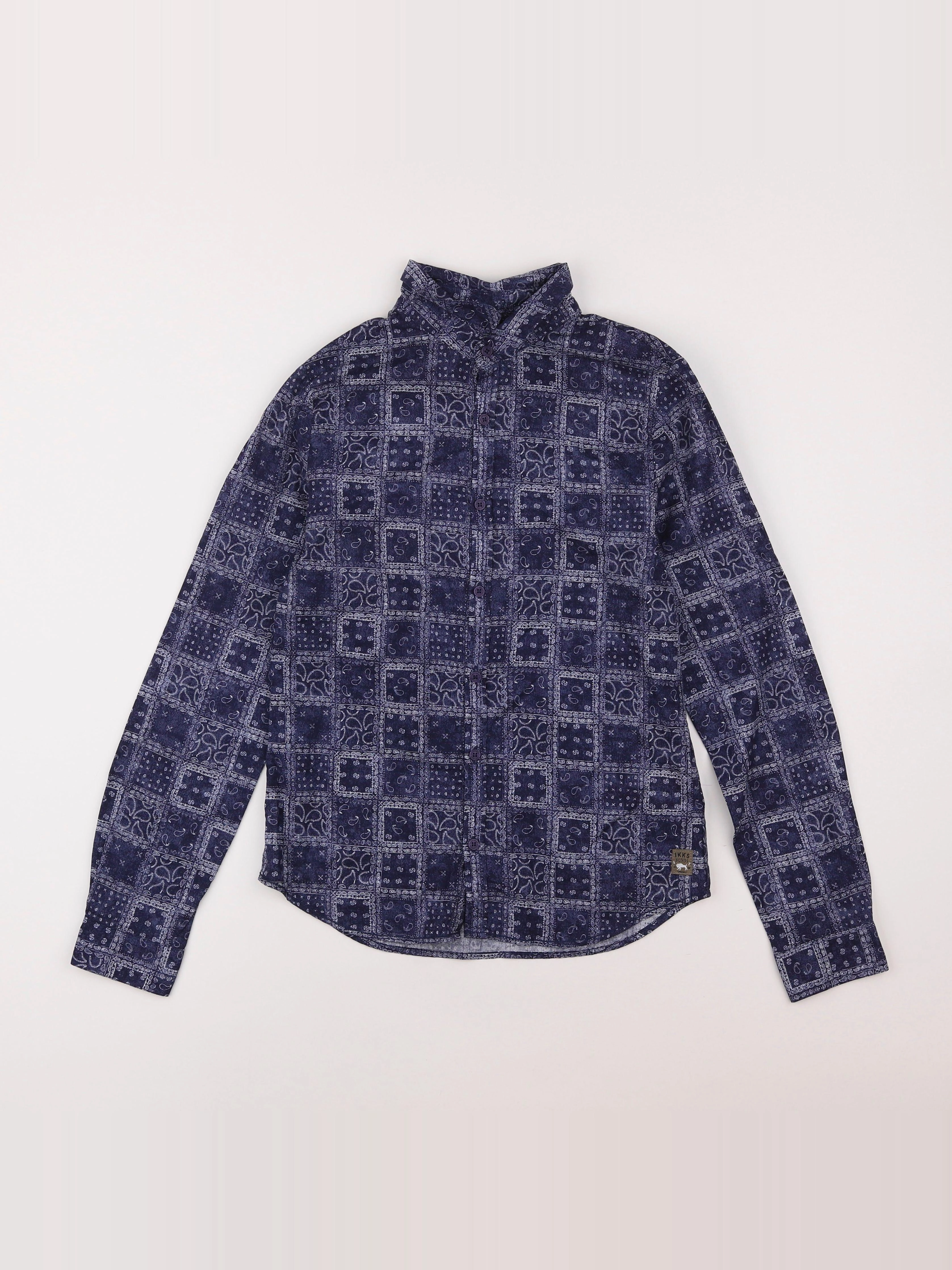 IKKS - chemise bleu - 12 ans
