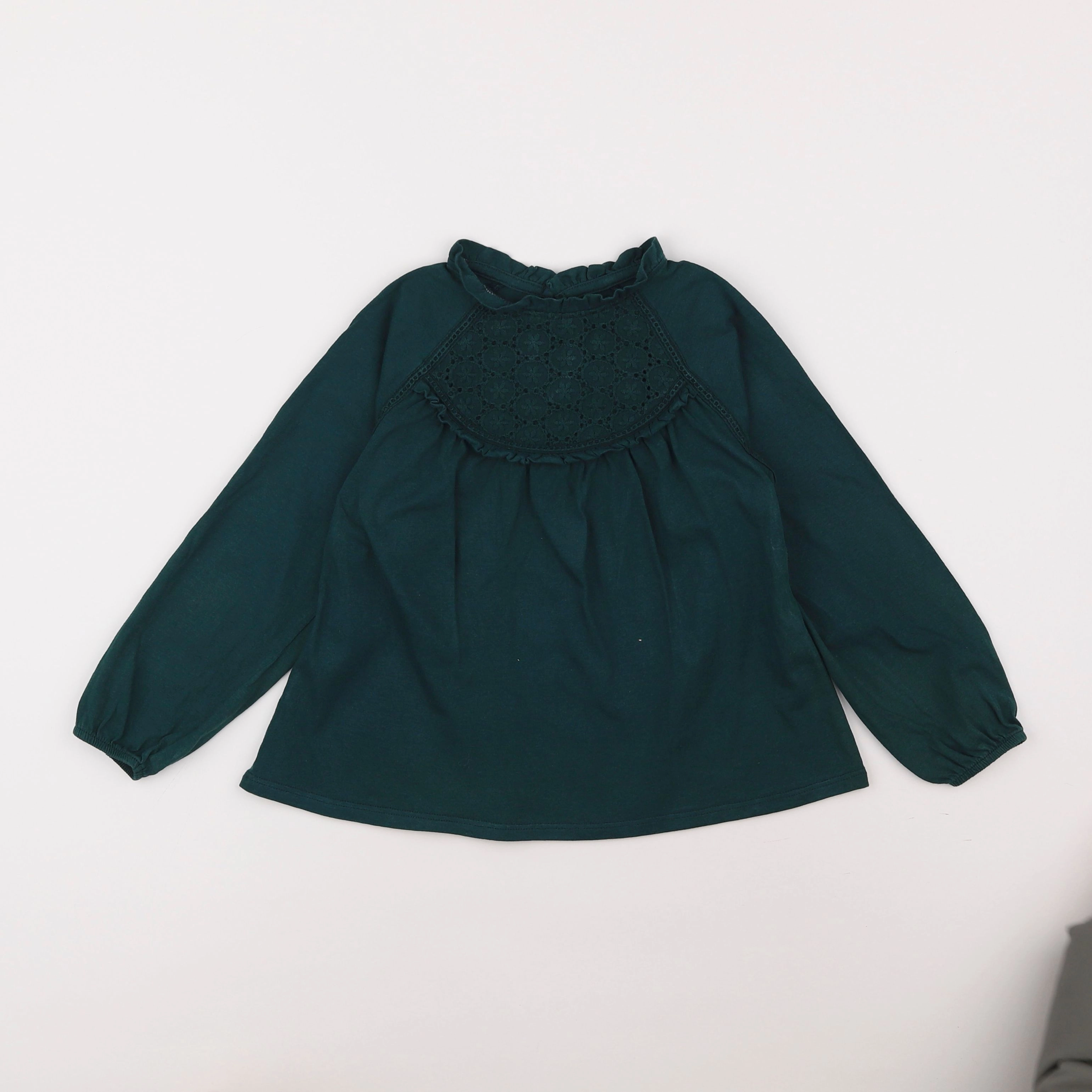 Vertbaudet - tee-shirt vert - 5 ans