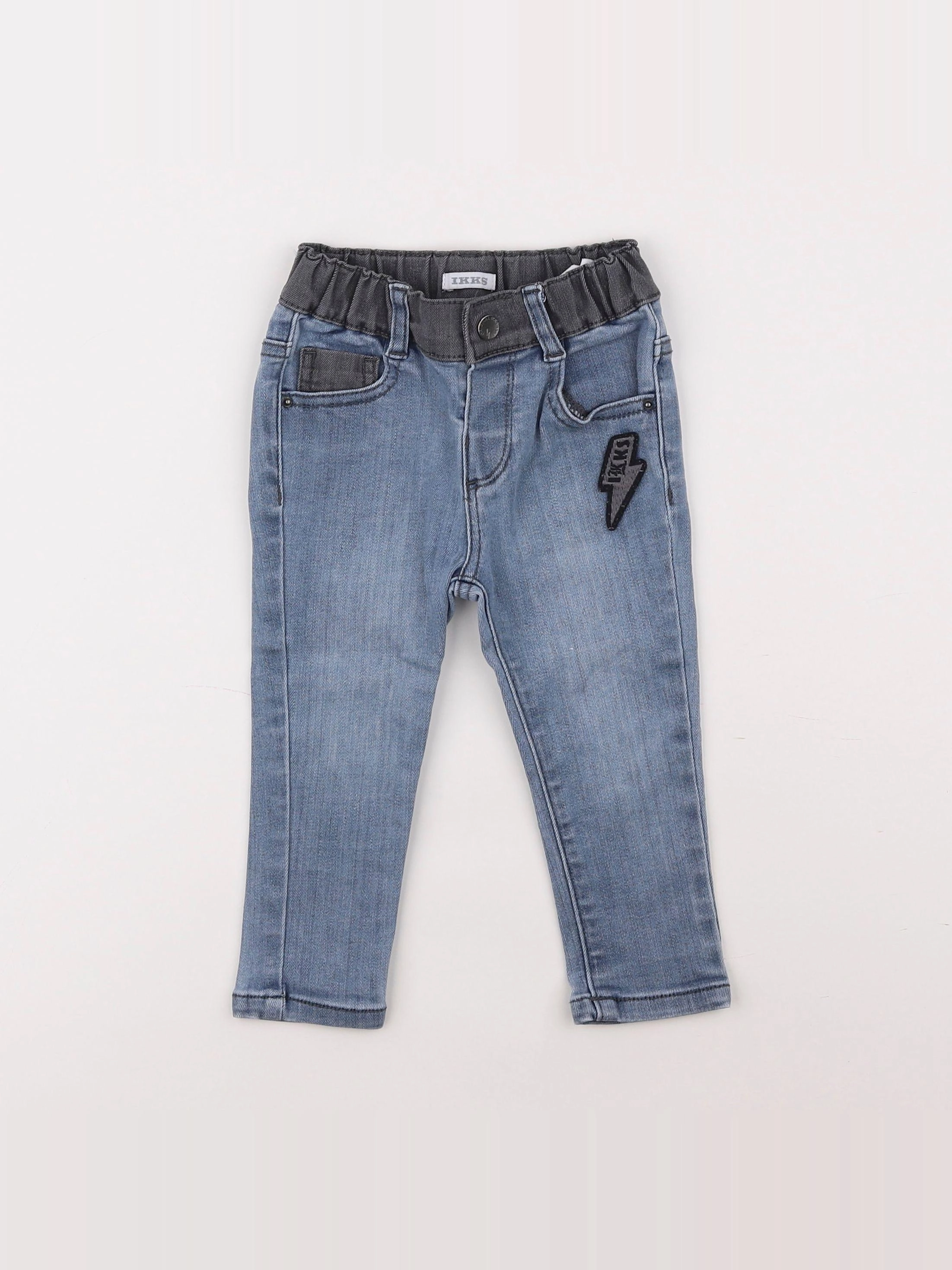 IKKS - jean bleu - 18 mois
