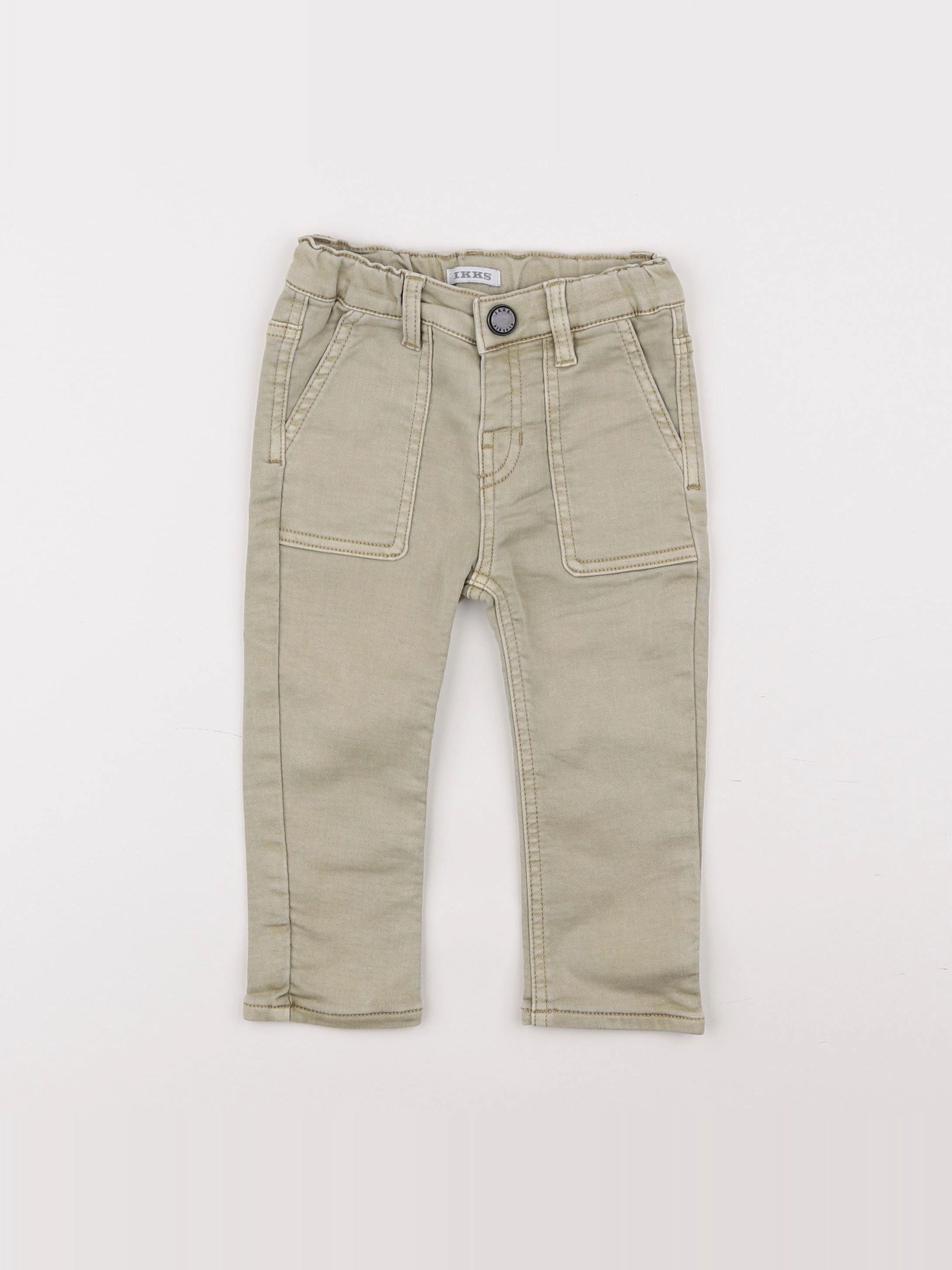 IKKS - jean marron - 18 mois
