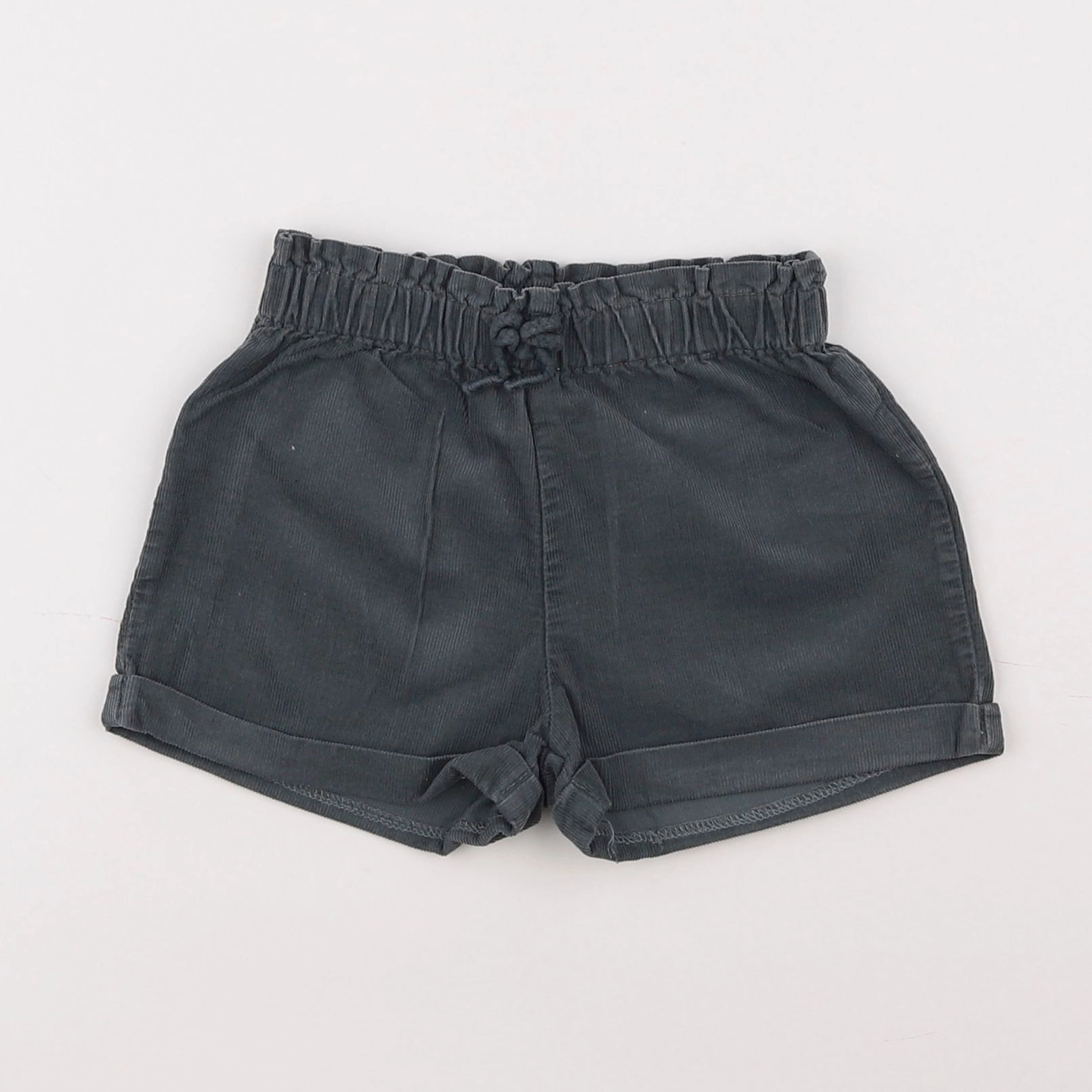 Vertbaudet - short gris - 2 ans