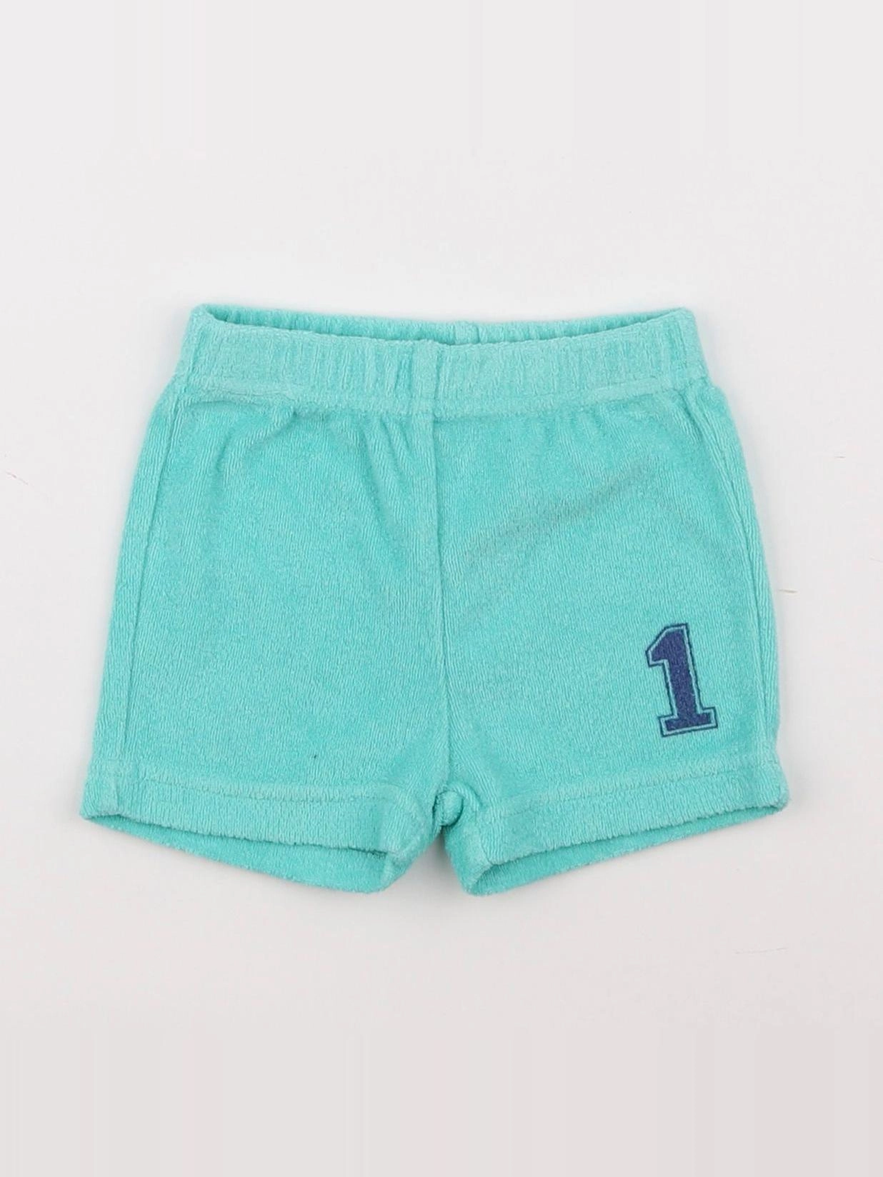 La Redoute - short bleu - 3 mois