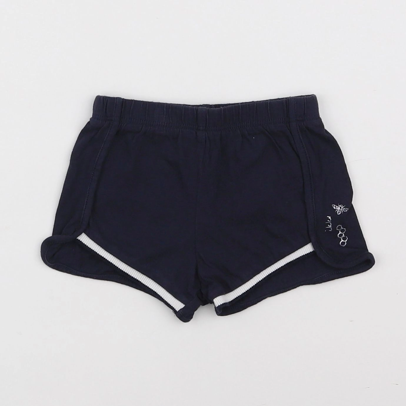 IKKS - short bleu - 6 mois