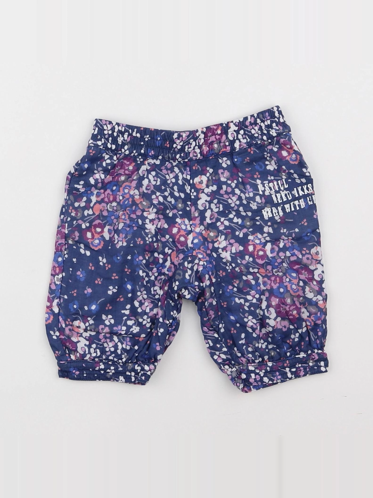IKKS - short violet - 6 mois