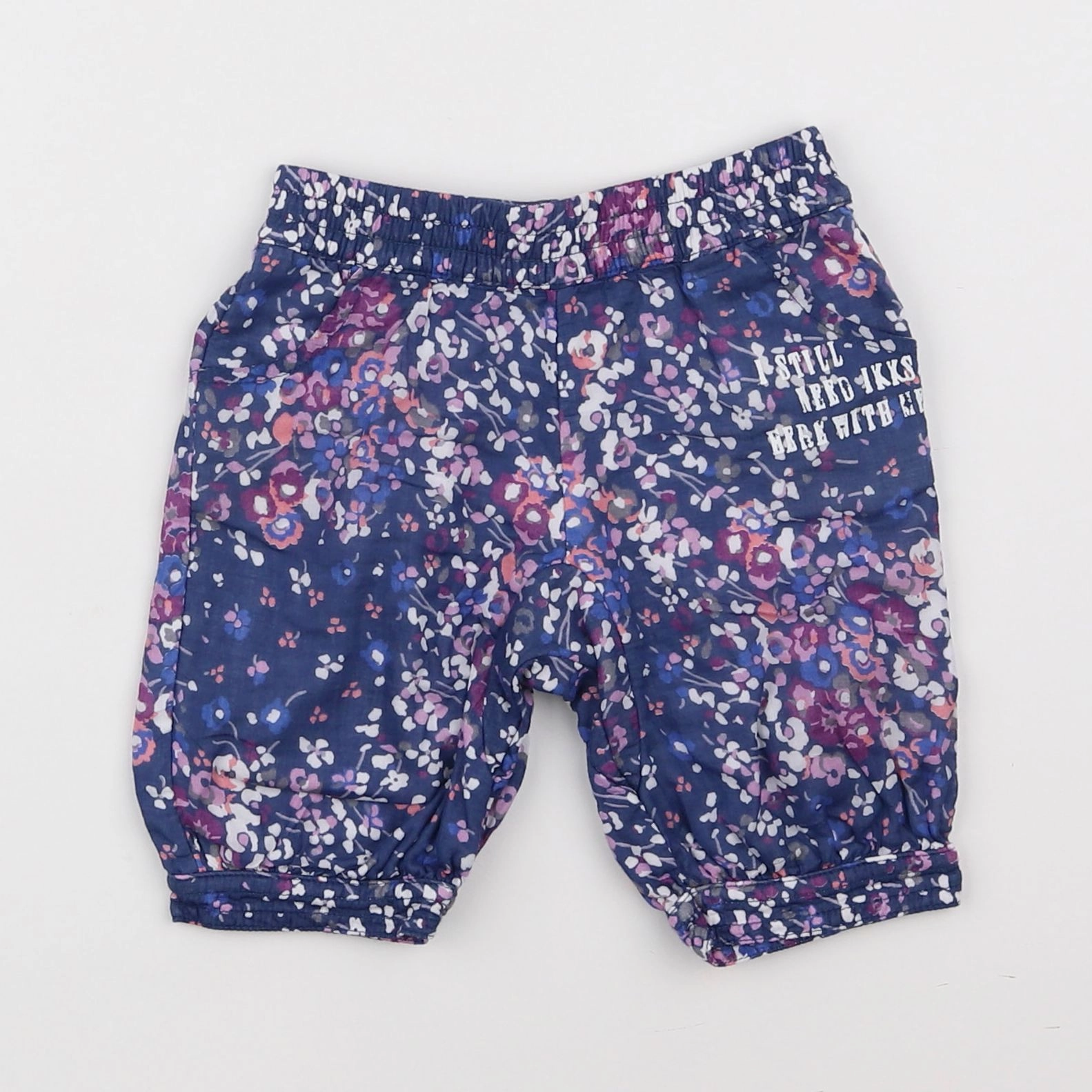 IKKS - short violet - 6 mois