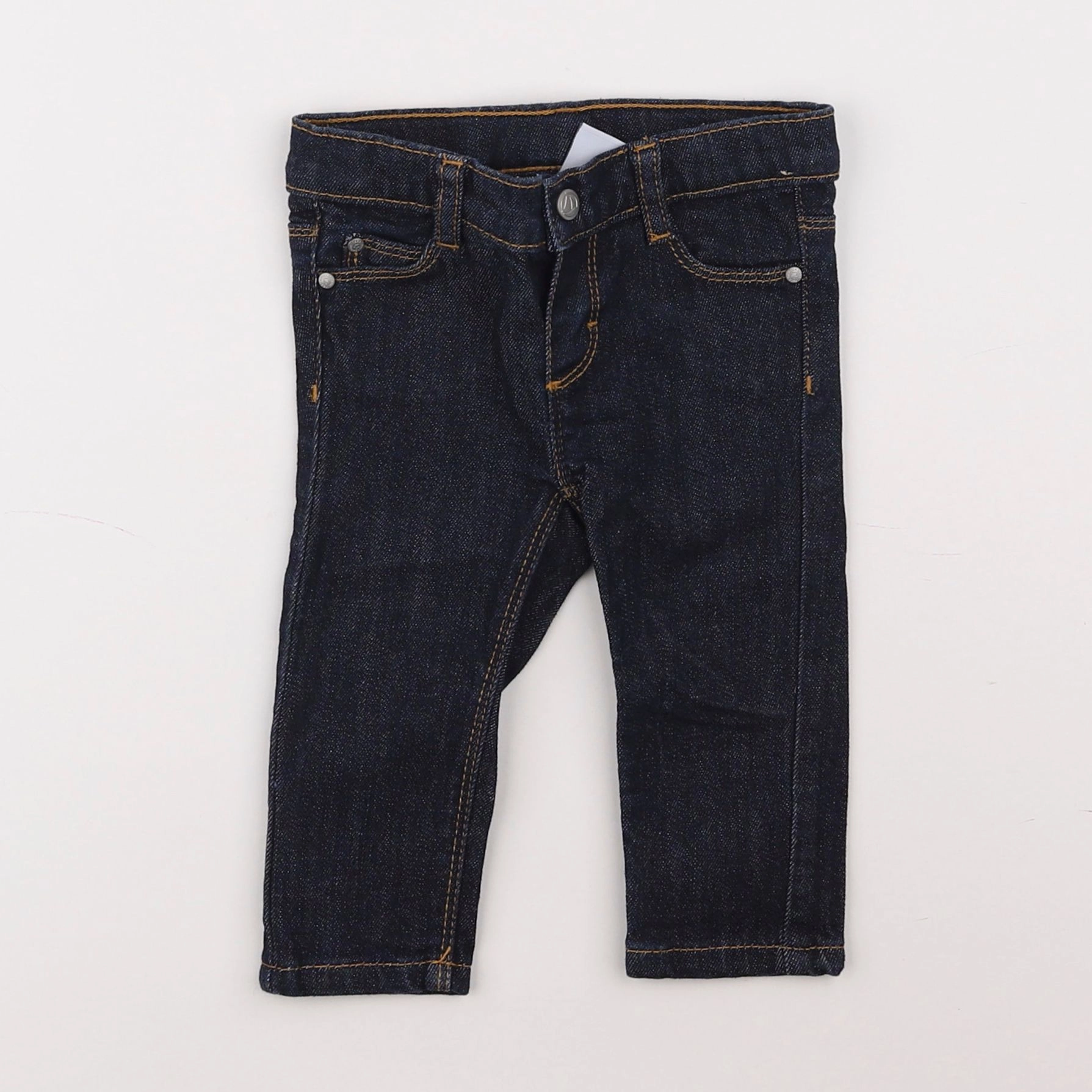 Petit Bateau - jean bleu - 6 mois