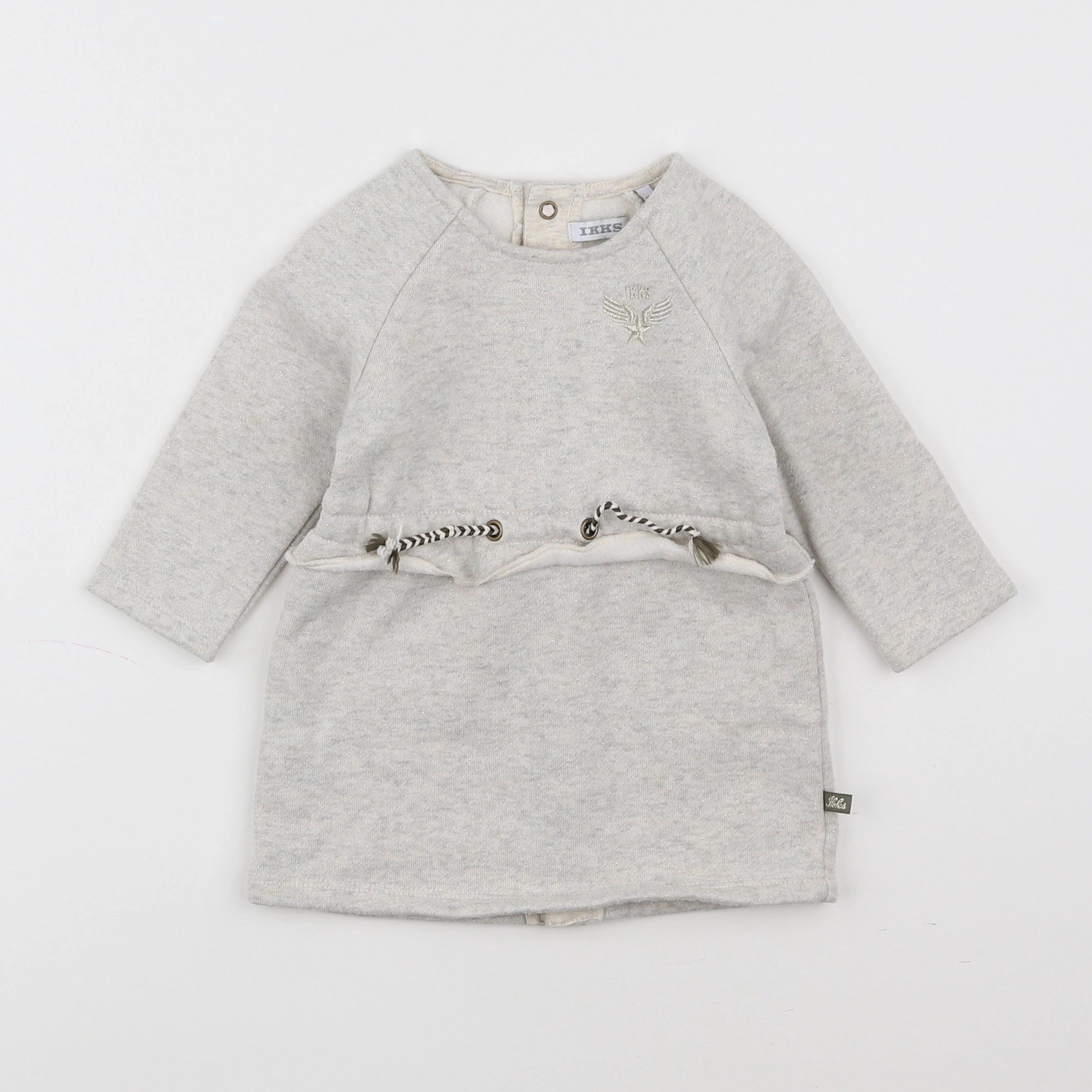 IKKS - robe gris - 6 mois