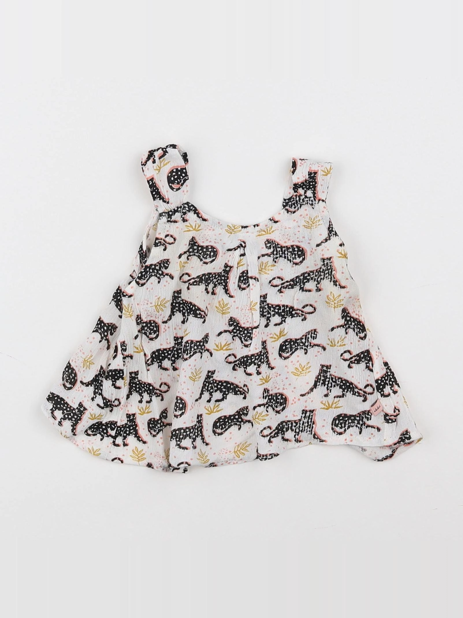 IKKS - blouse blanc, noir - 6 mois