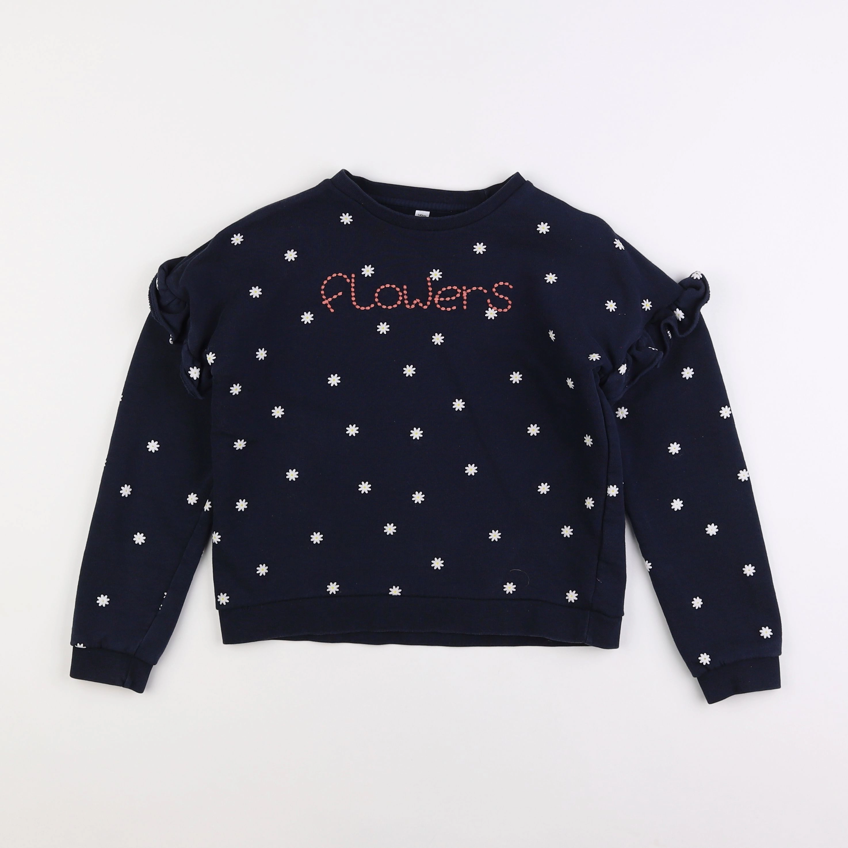Vertbaudet - sweat bleu - 10 ans