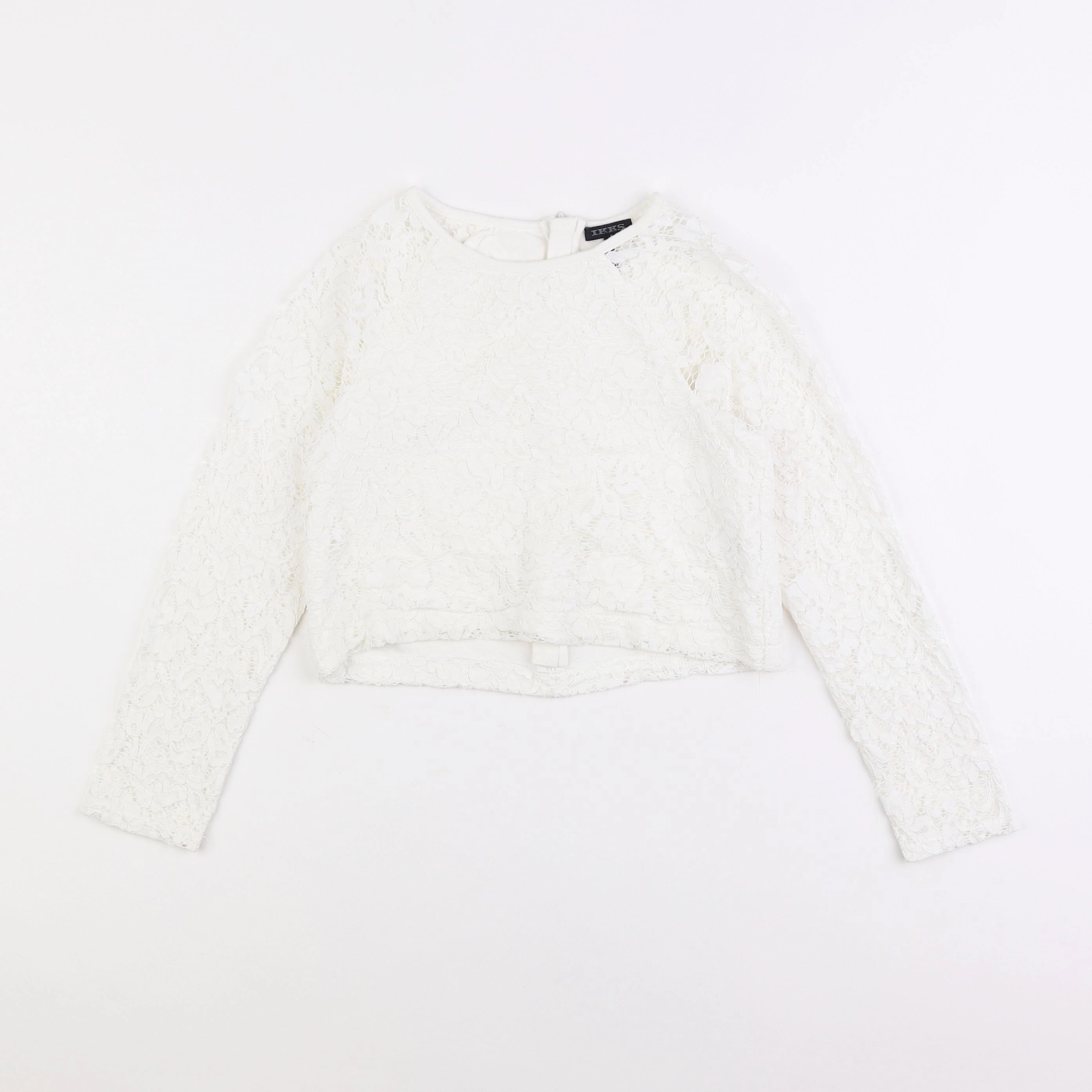IKKS - blouse blanc - 8 ans