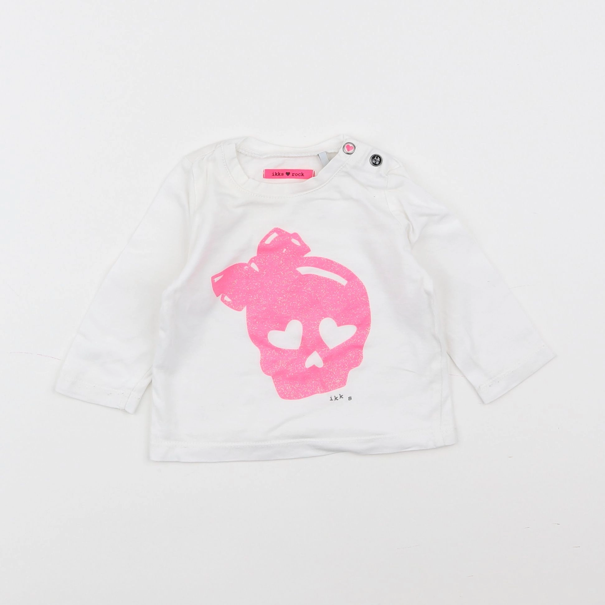 IKKS - tee-shirt blanc - 3 mois