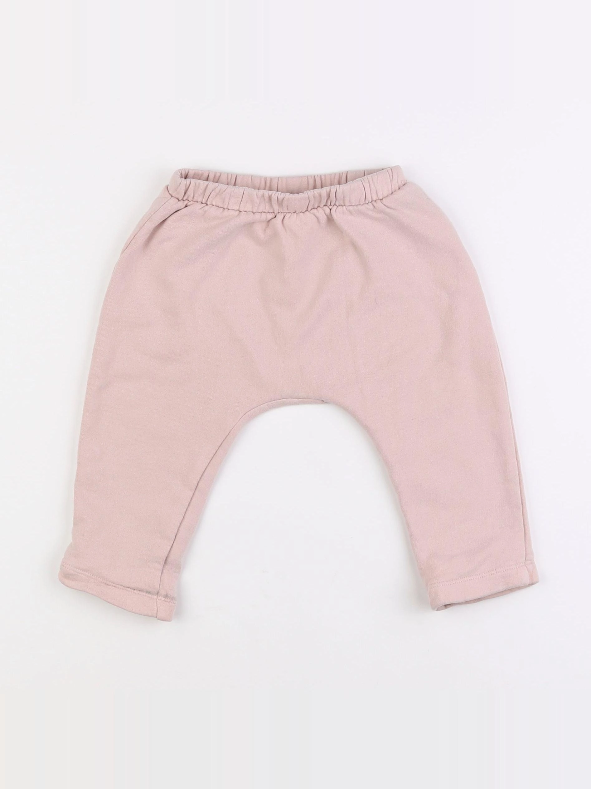 Vertbaudet - sarouel rose - 12 mois