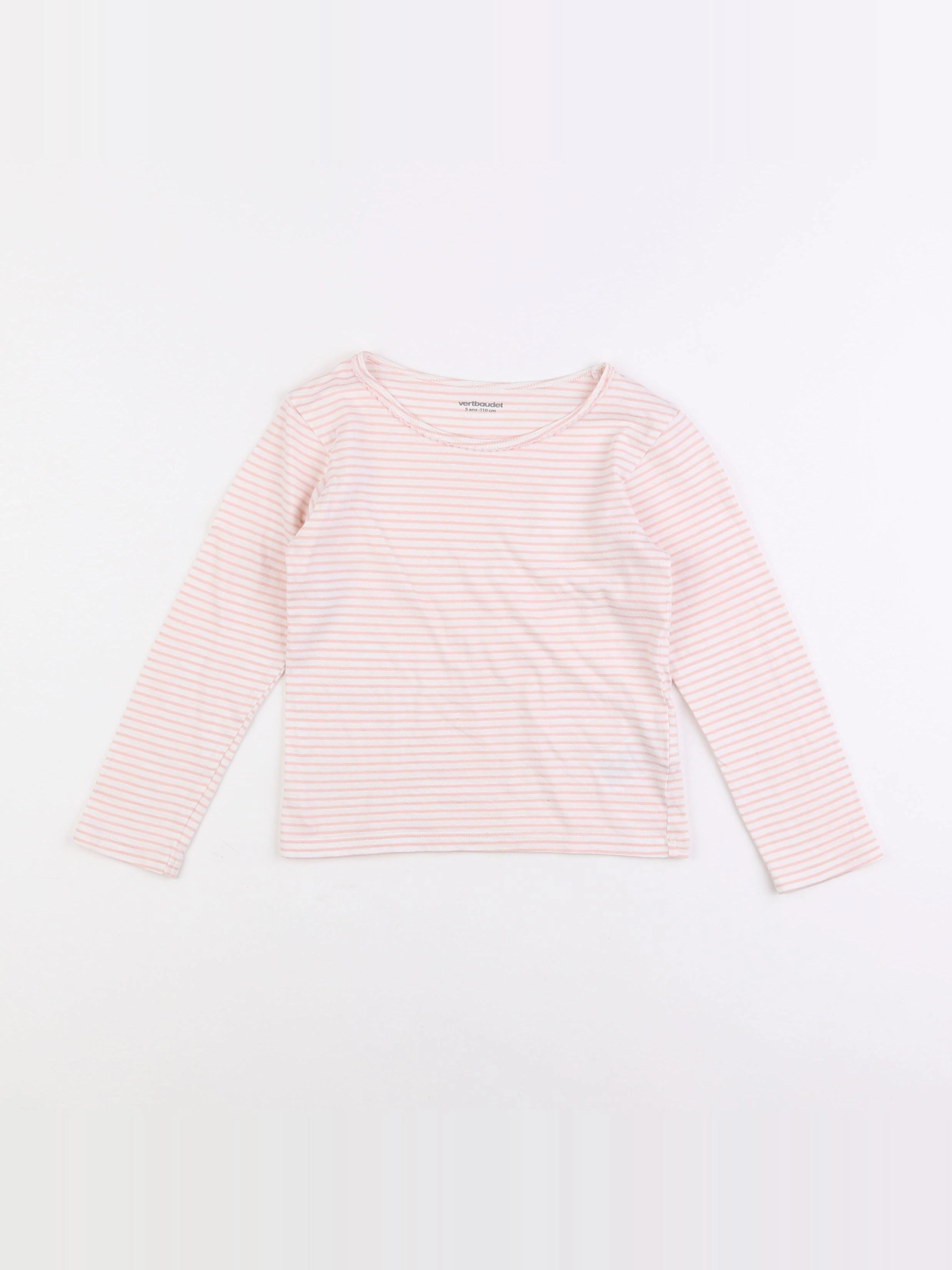 Vertbaudet - maillot de corps rose - 5 ans