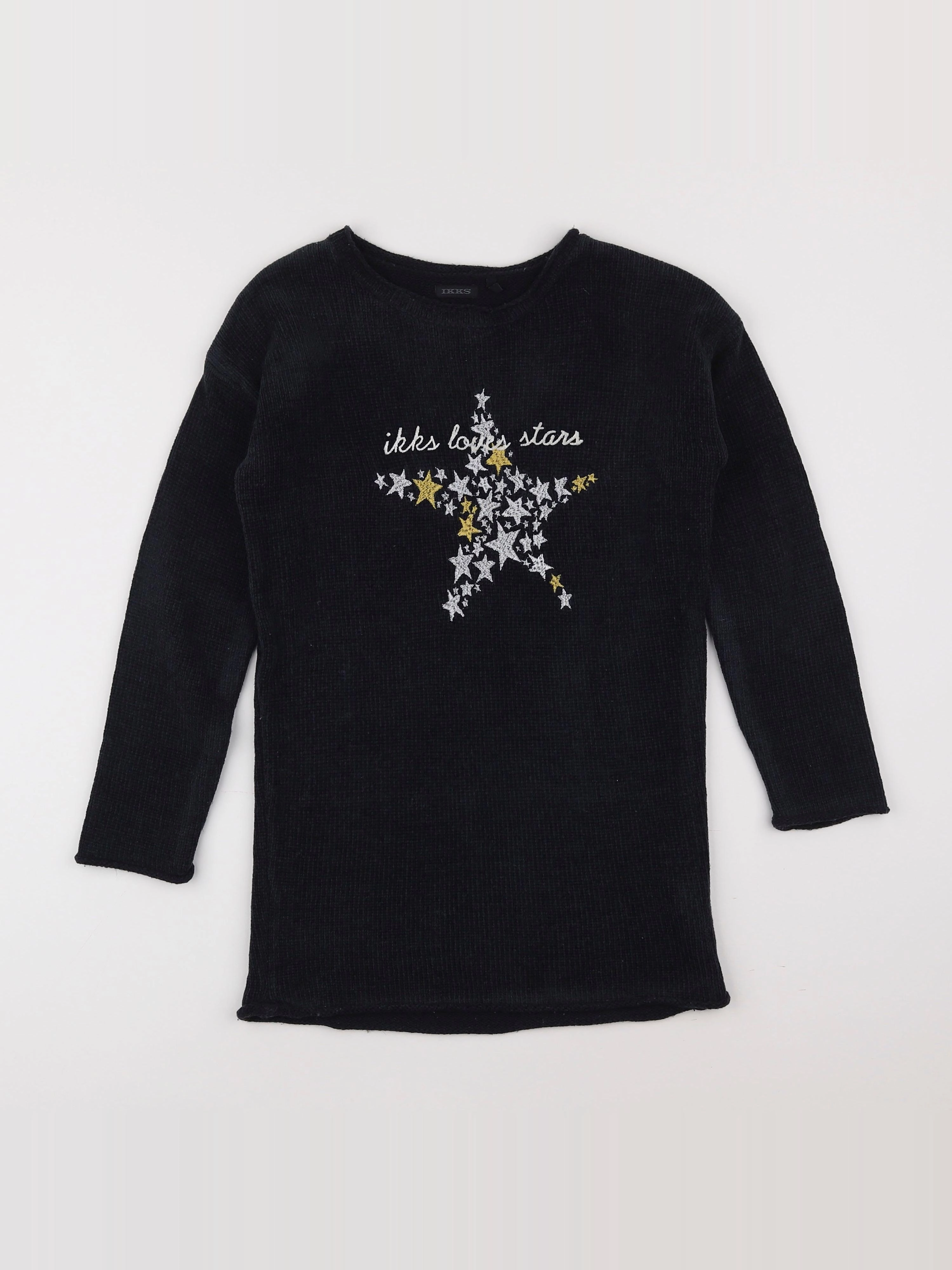 IKKS - robe noir - 8 ans