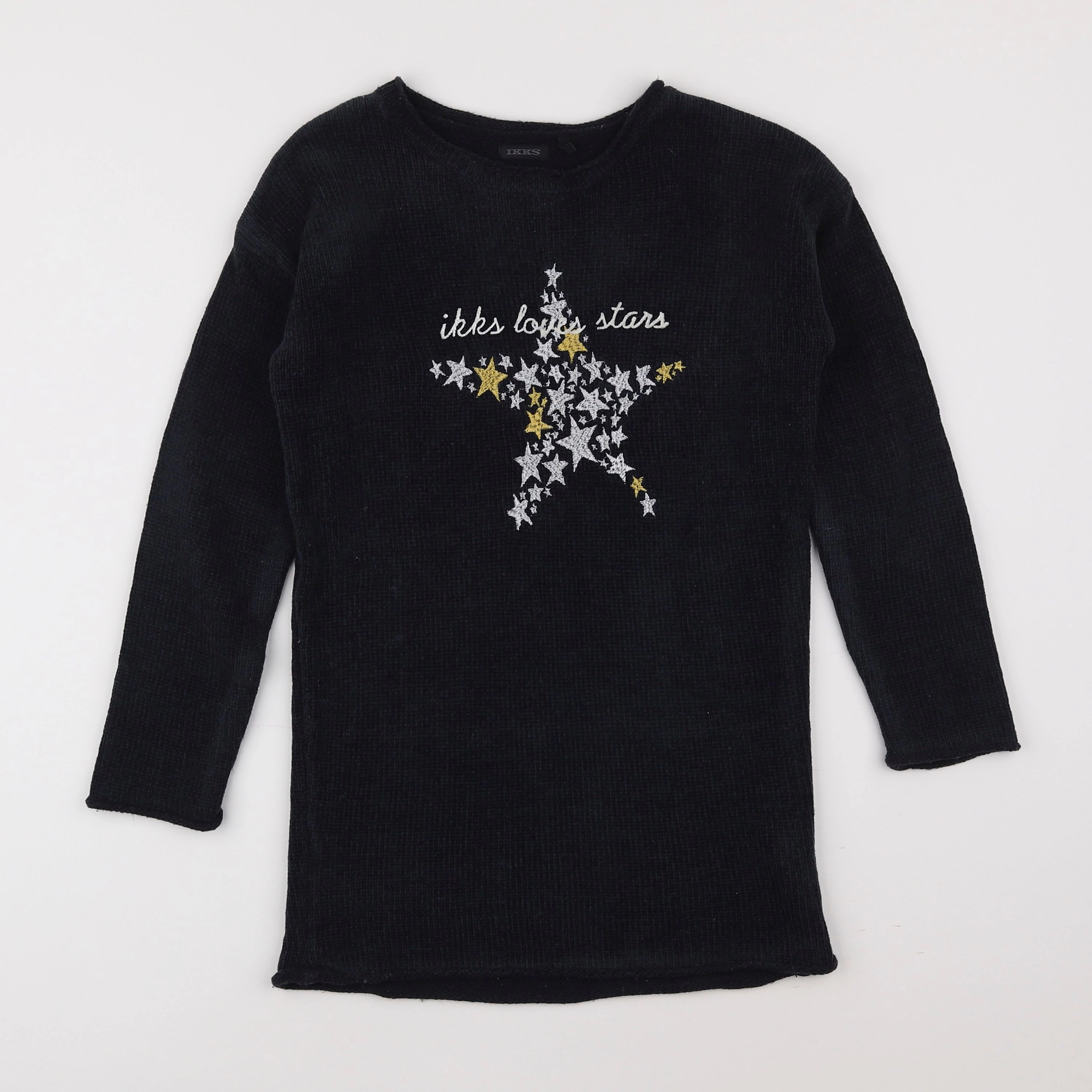 IKKS - robe noir - 8 ans