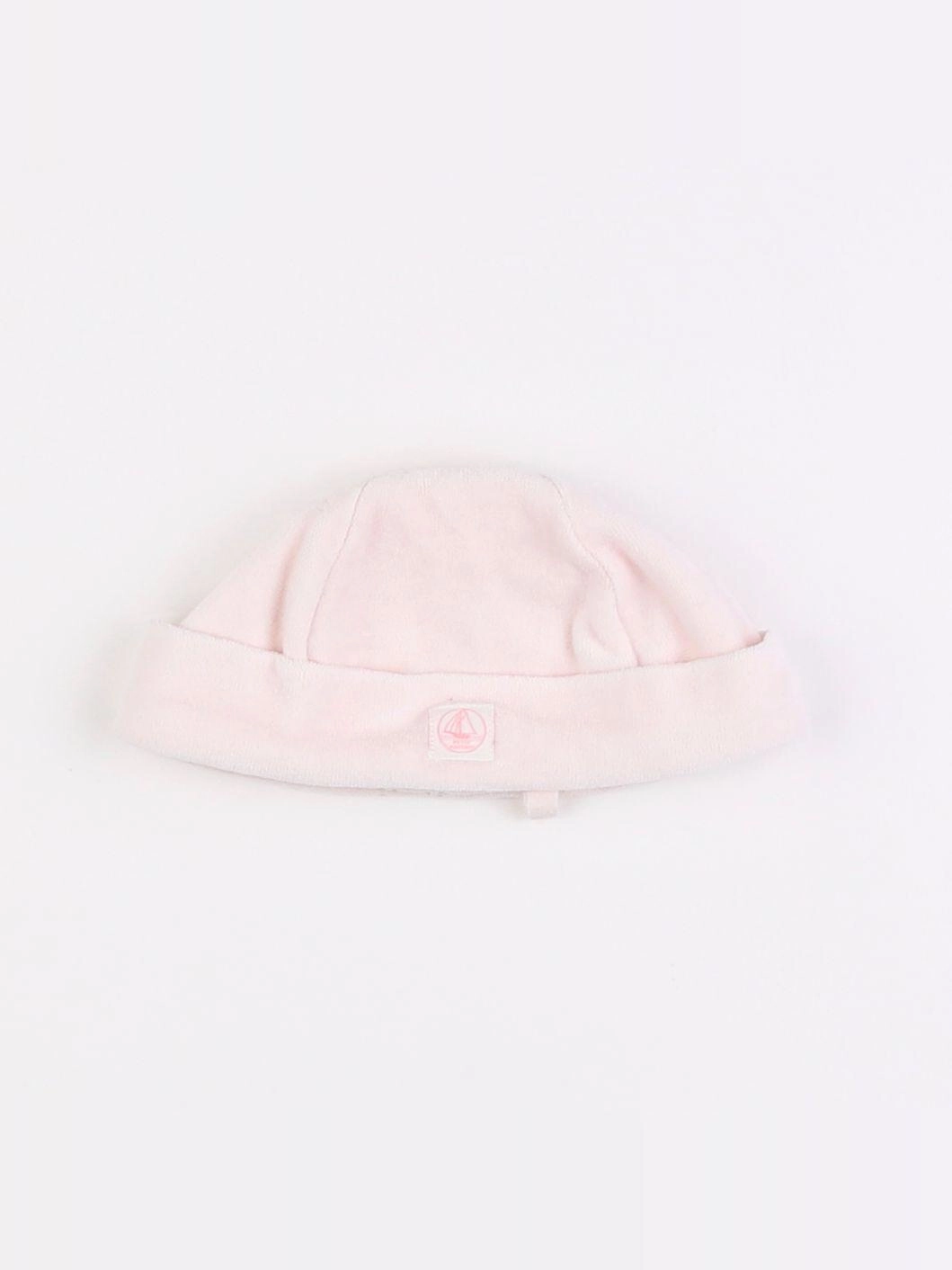 Petit Bateau - bonnet rose - 3 mois