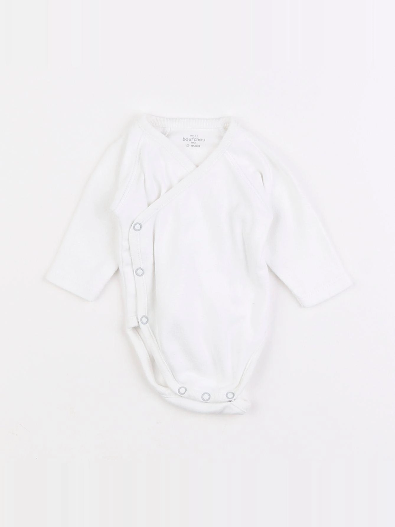 Boutchou - body blanc - 0 mois