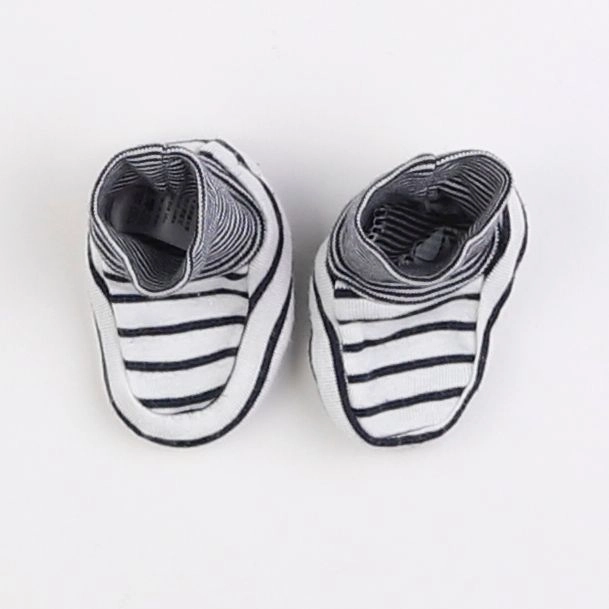 Petit Bateau - chaussons blanc - pointure 15/16