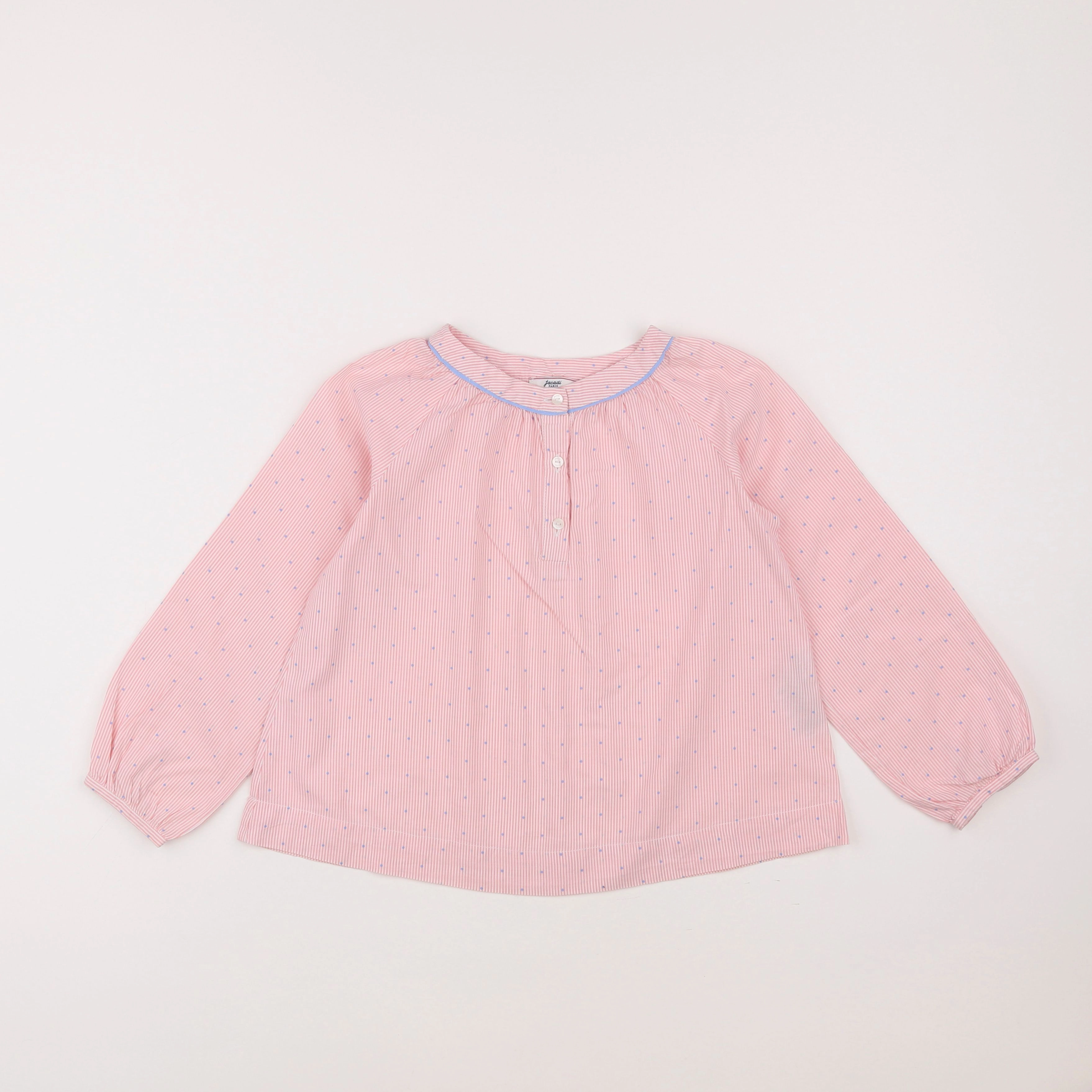 Jacadi - blouse rose - 7 ans