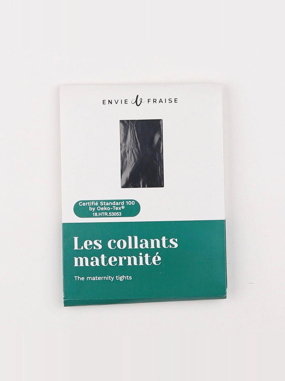 Envie de fraise - collants grossesse noir - L