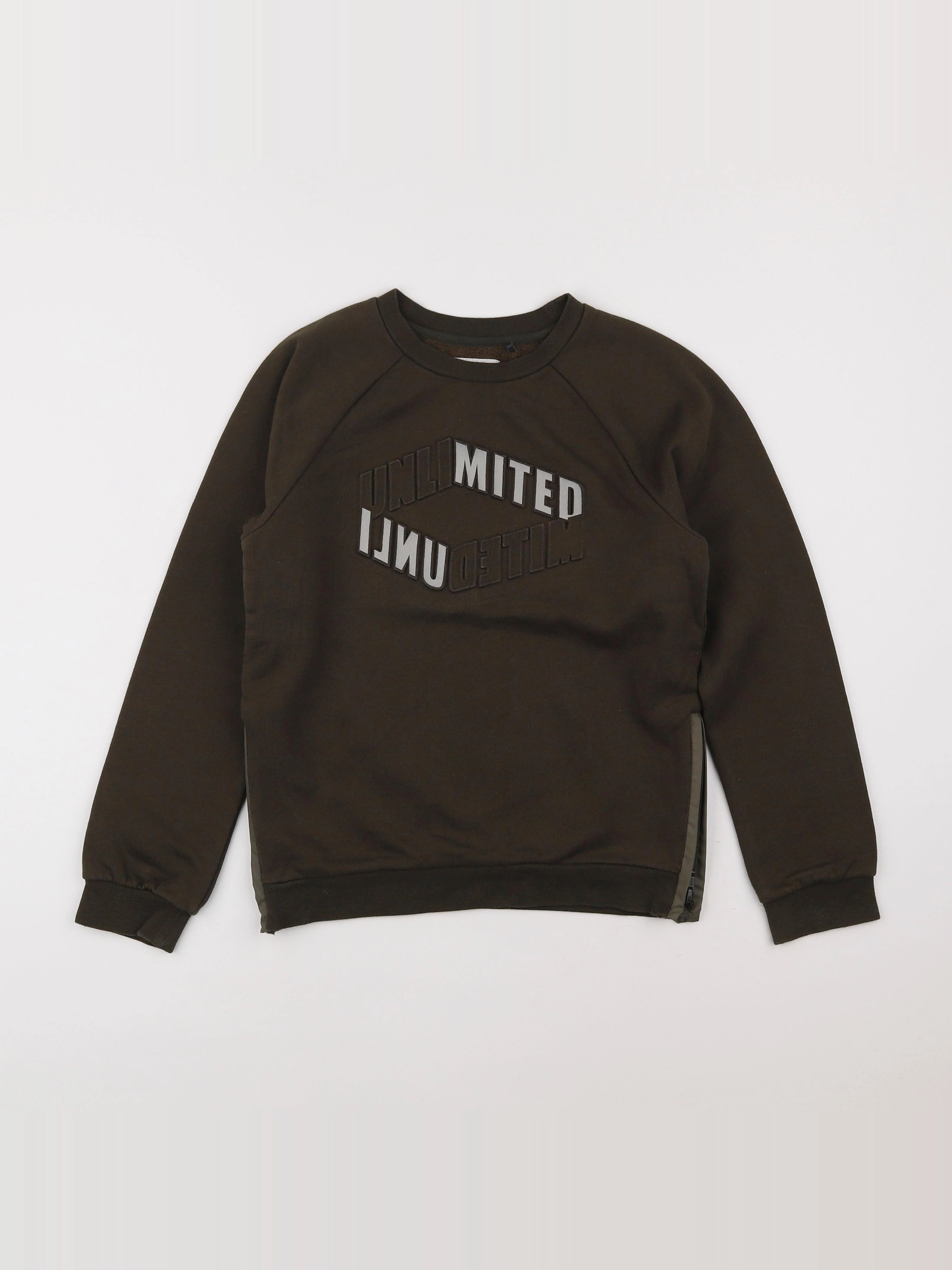 IKKS - sweat vert - 10 ans