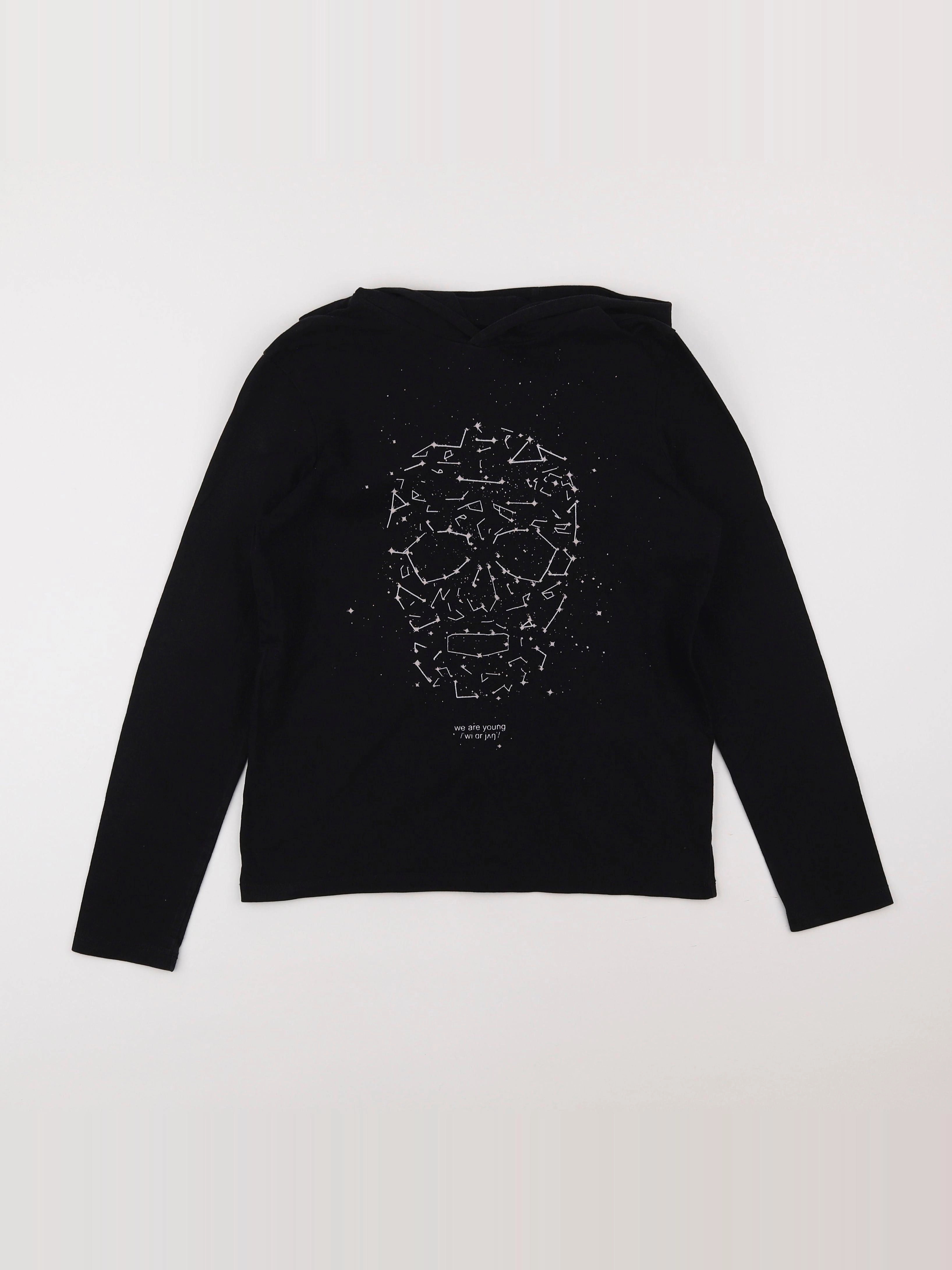 IKKS - tee-shirt noir - 12 ans