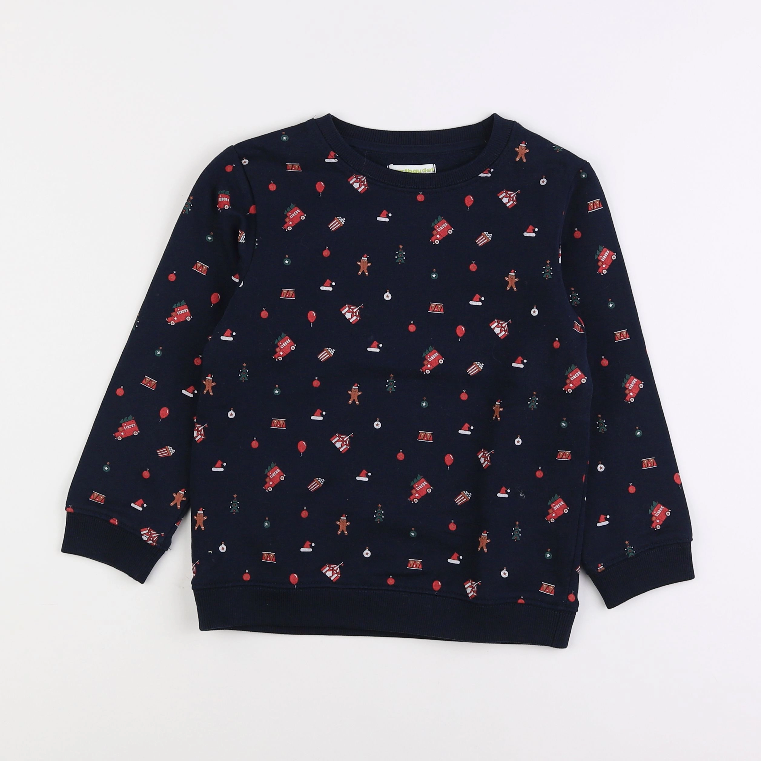 Vertbaudet - sweat bleu - 8 ans