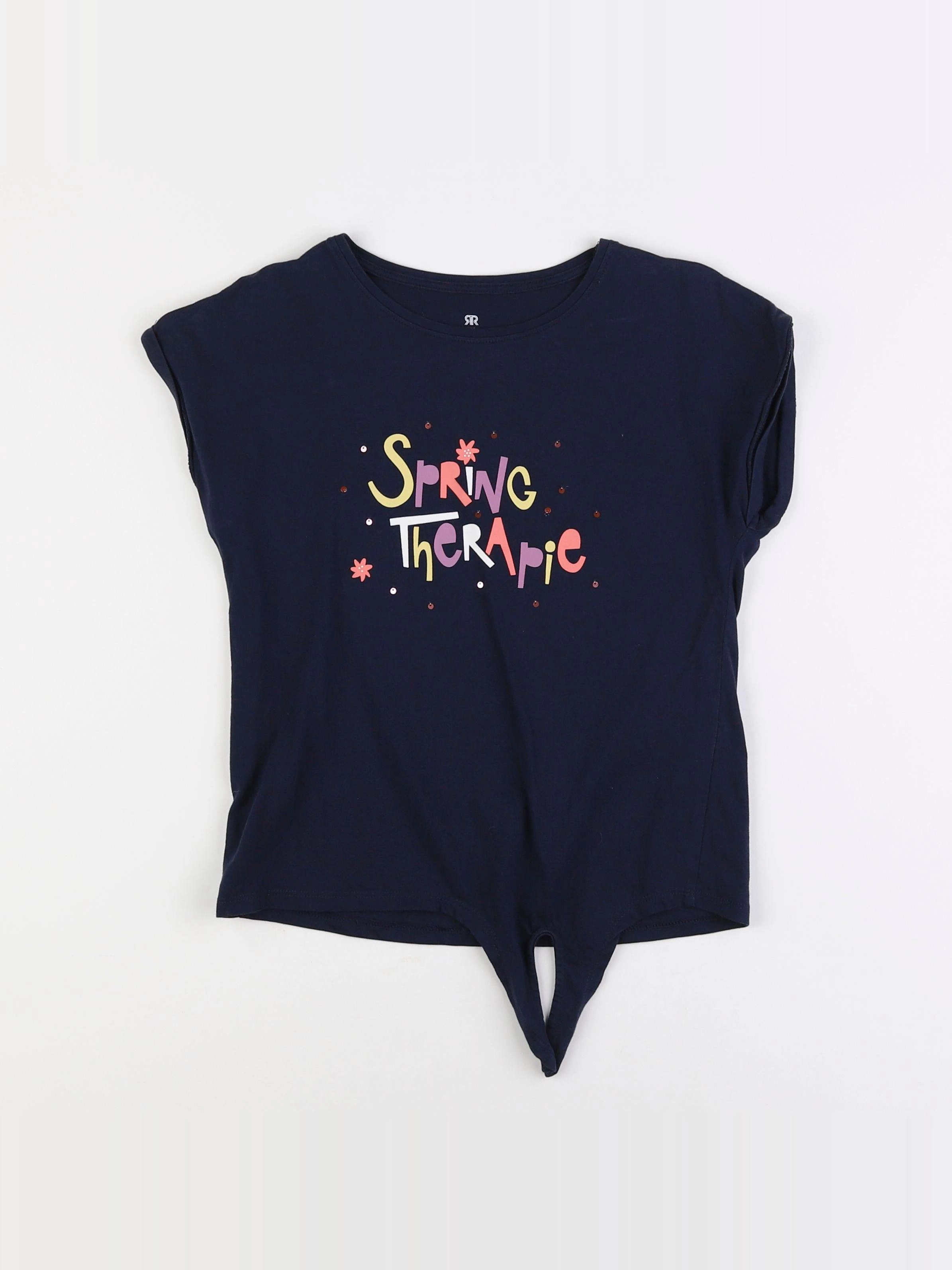 La Redoute - tee-shirt bleu - 10 ans