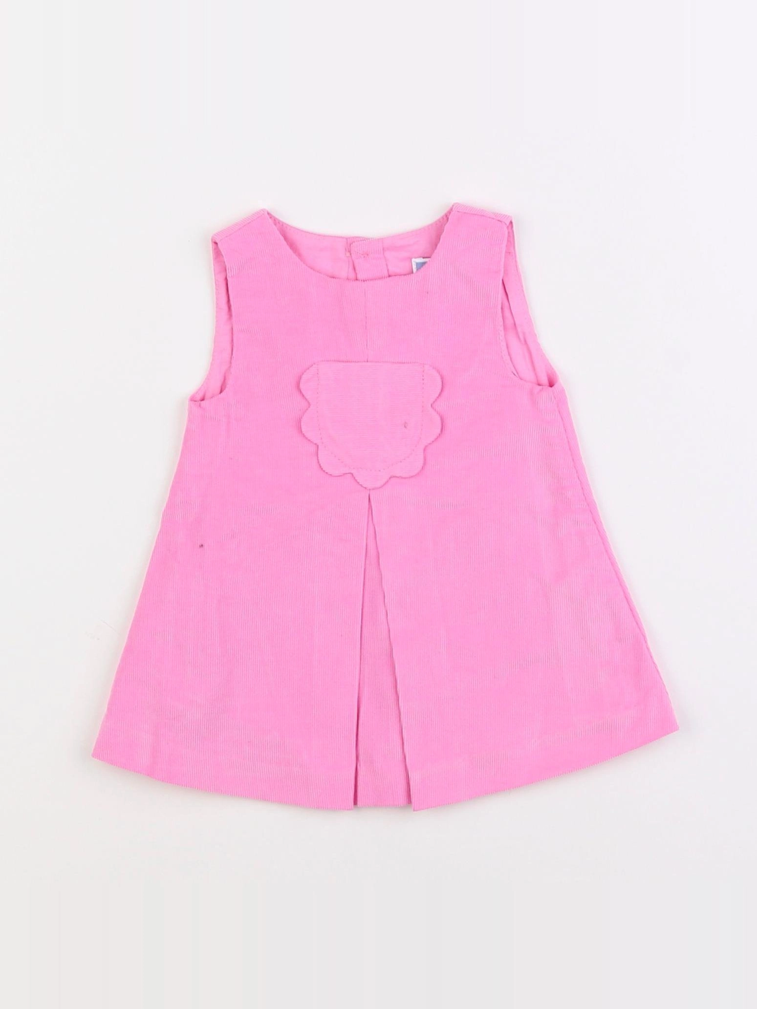 Jacadi - robe rose - 3 mois