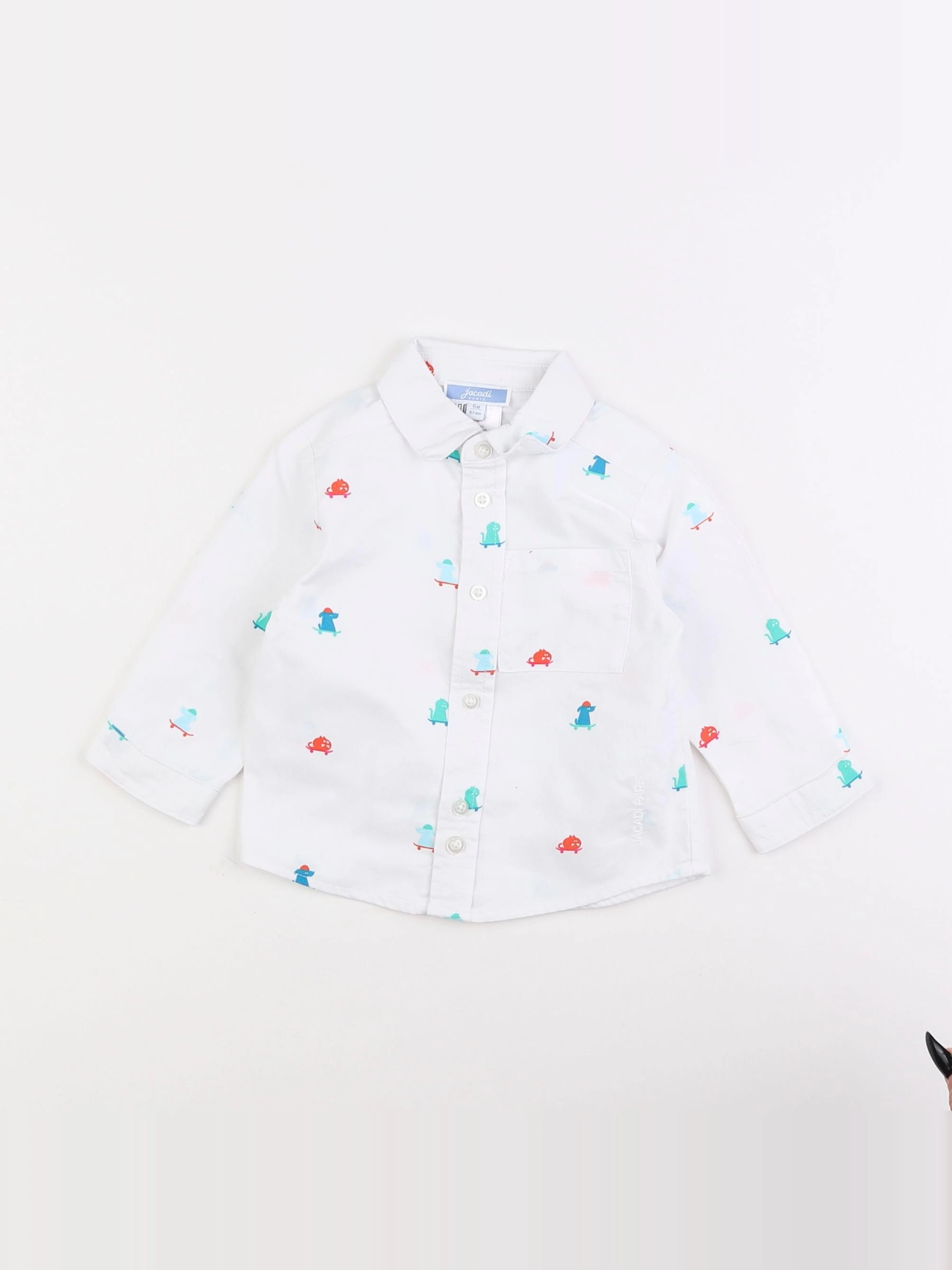 Jacadi - chemise multicolore - 6 mois