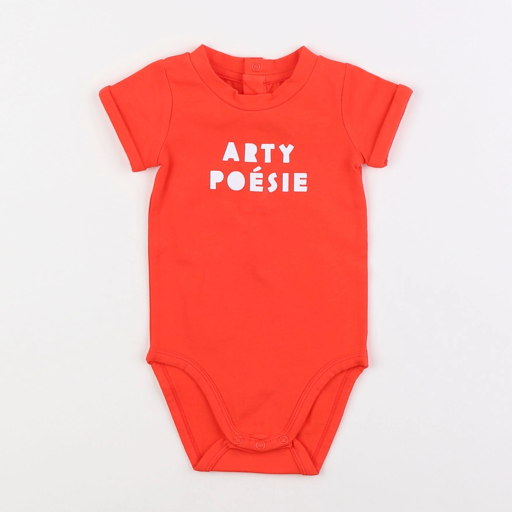 Jacadi - body orange - 6 mois