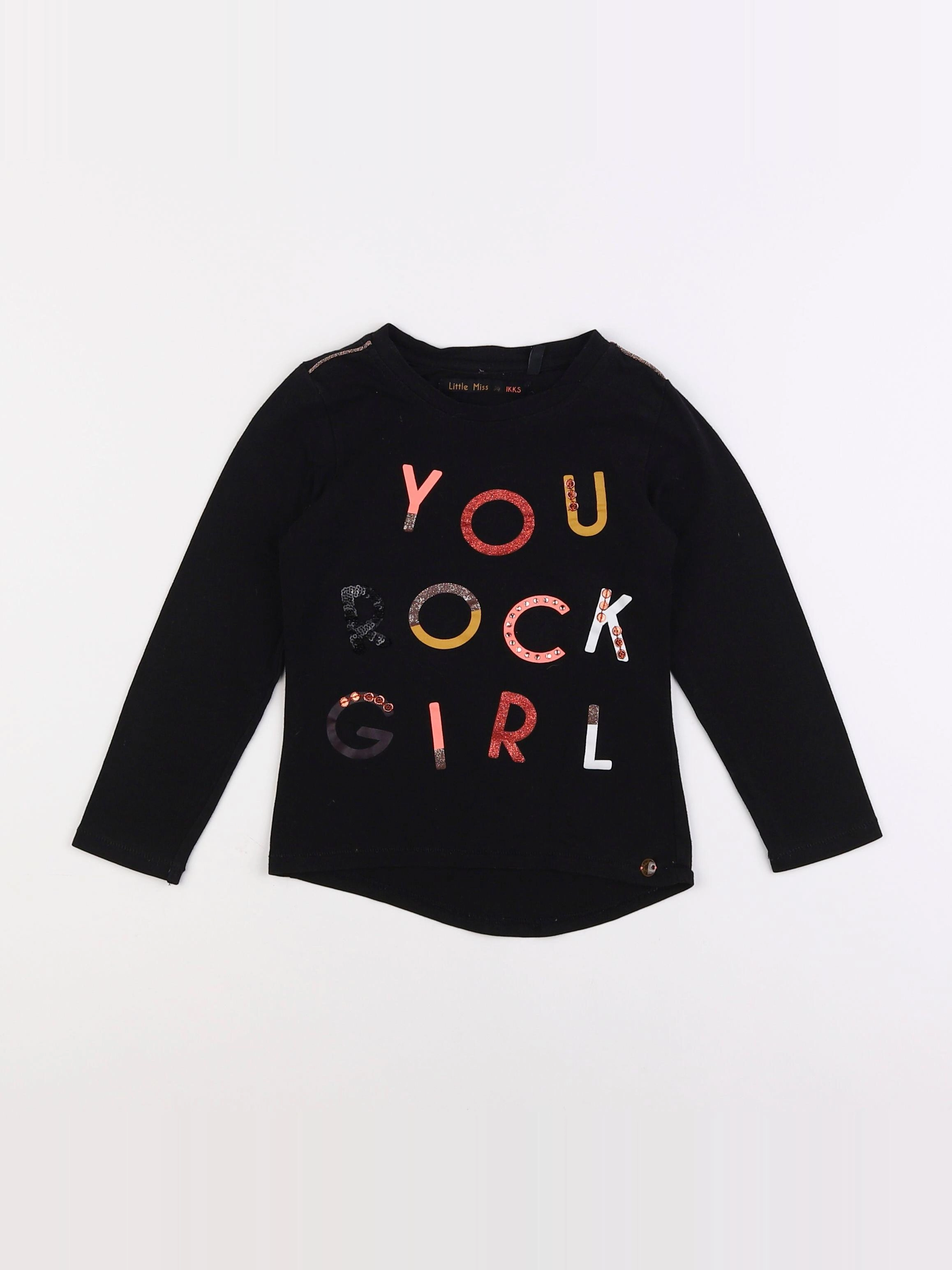 IKKS - tee-shirt noir - 3 ans