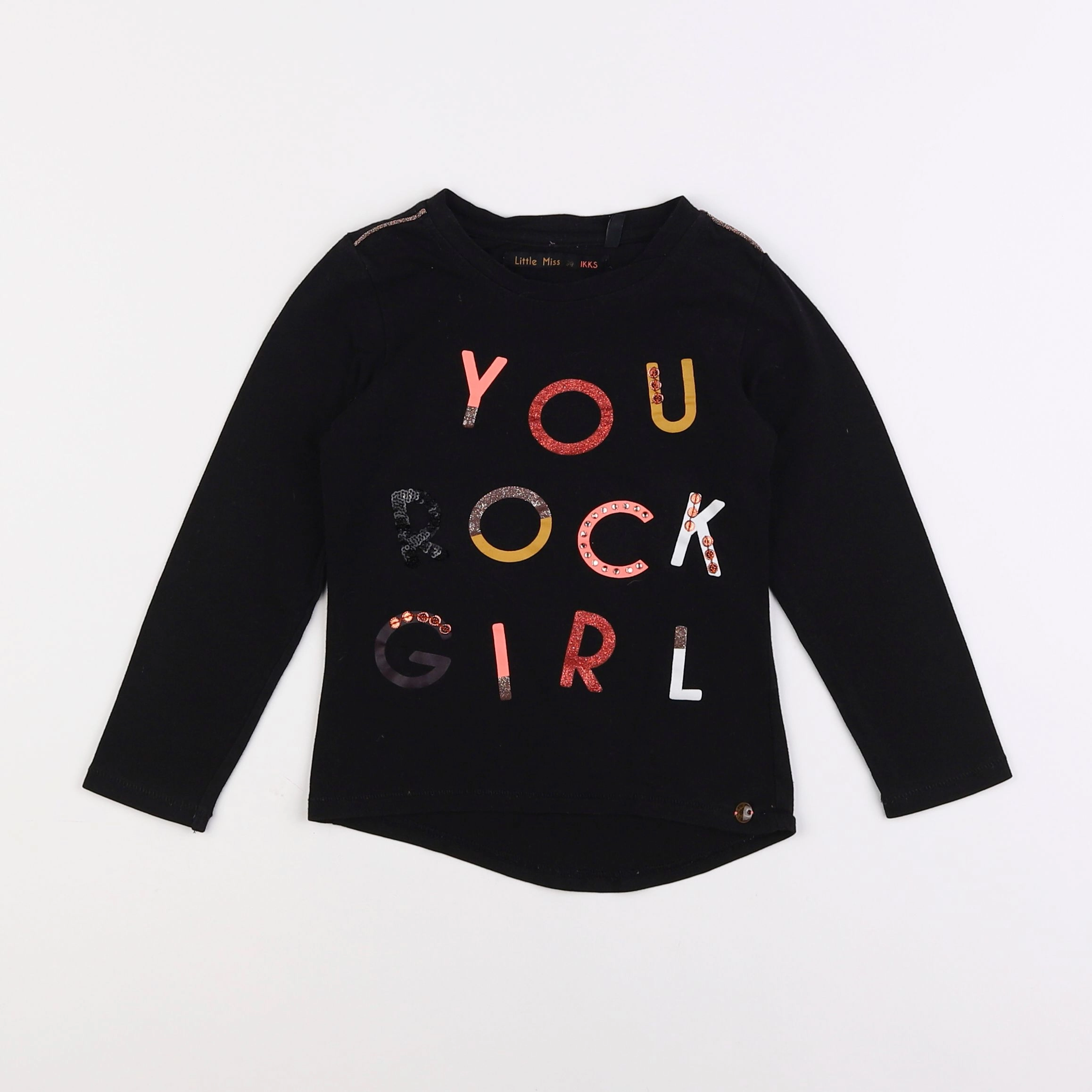 IKKS - tee-shirt noir - 3 ans