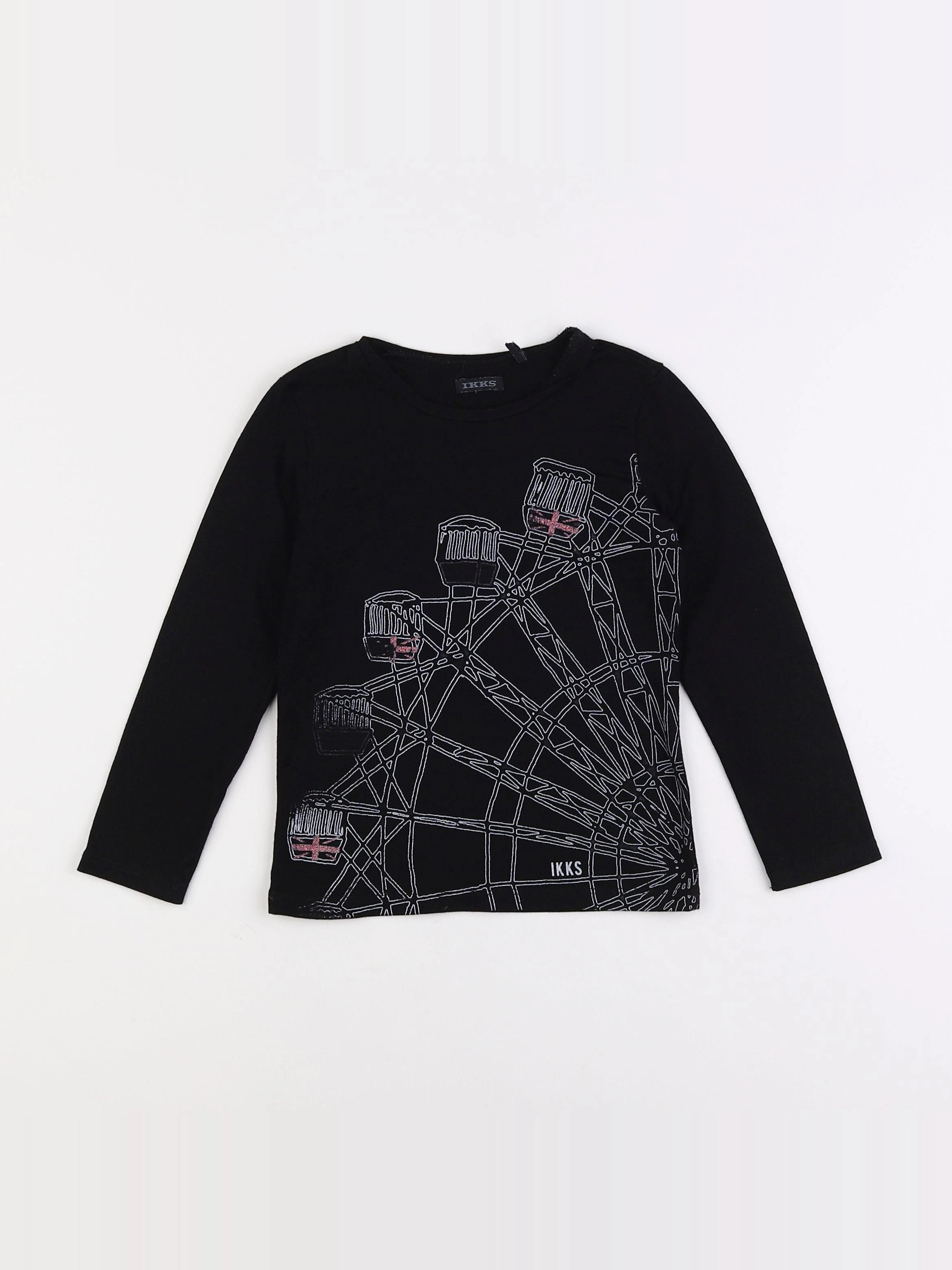 IKKS - tee-shirt noir - 3 ans