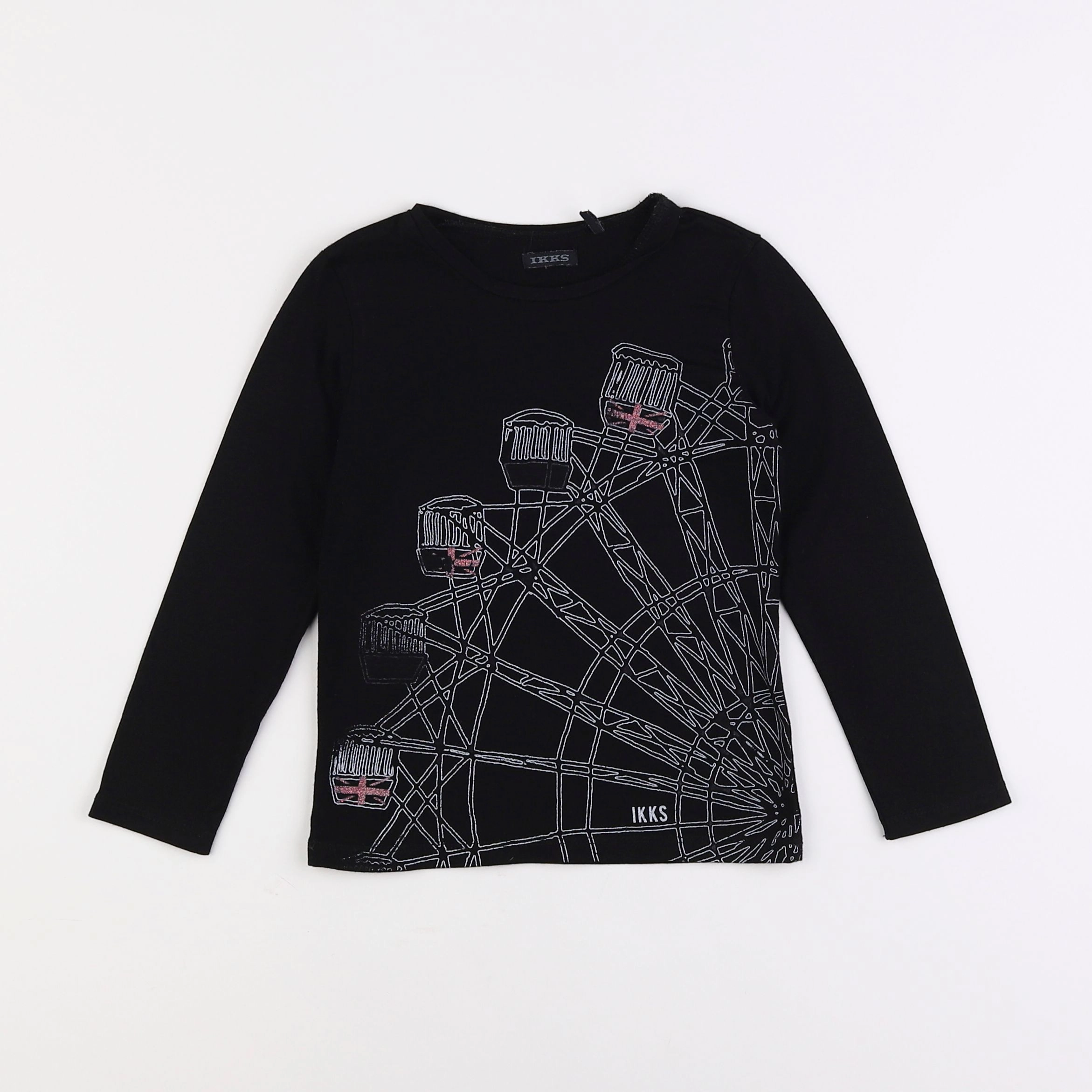 IKKS - tee-shirt noir - 3 ans