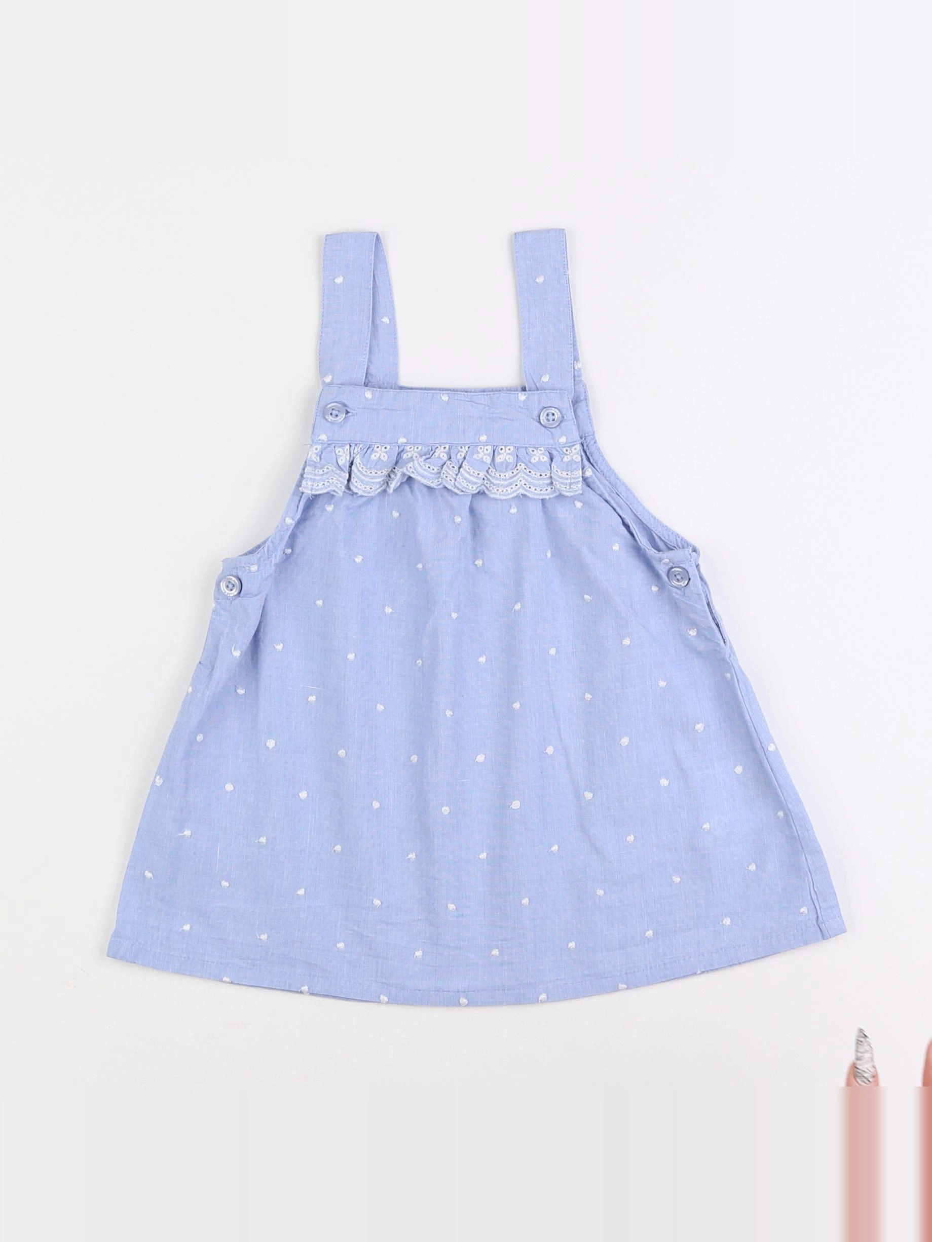 Cadet Rousselle - blouse bleu - 18 mois