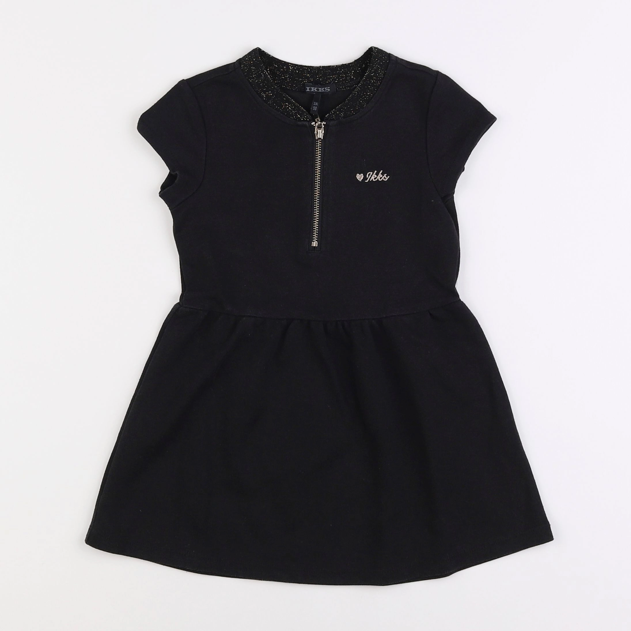 IKKS - robe noir - 3 ans