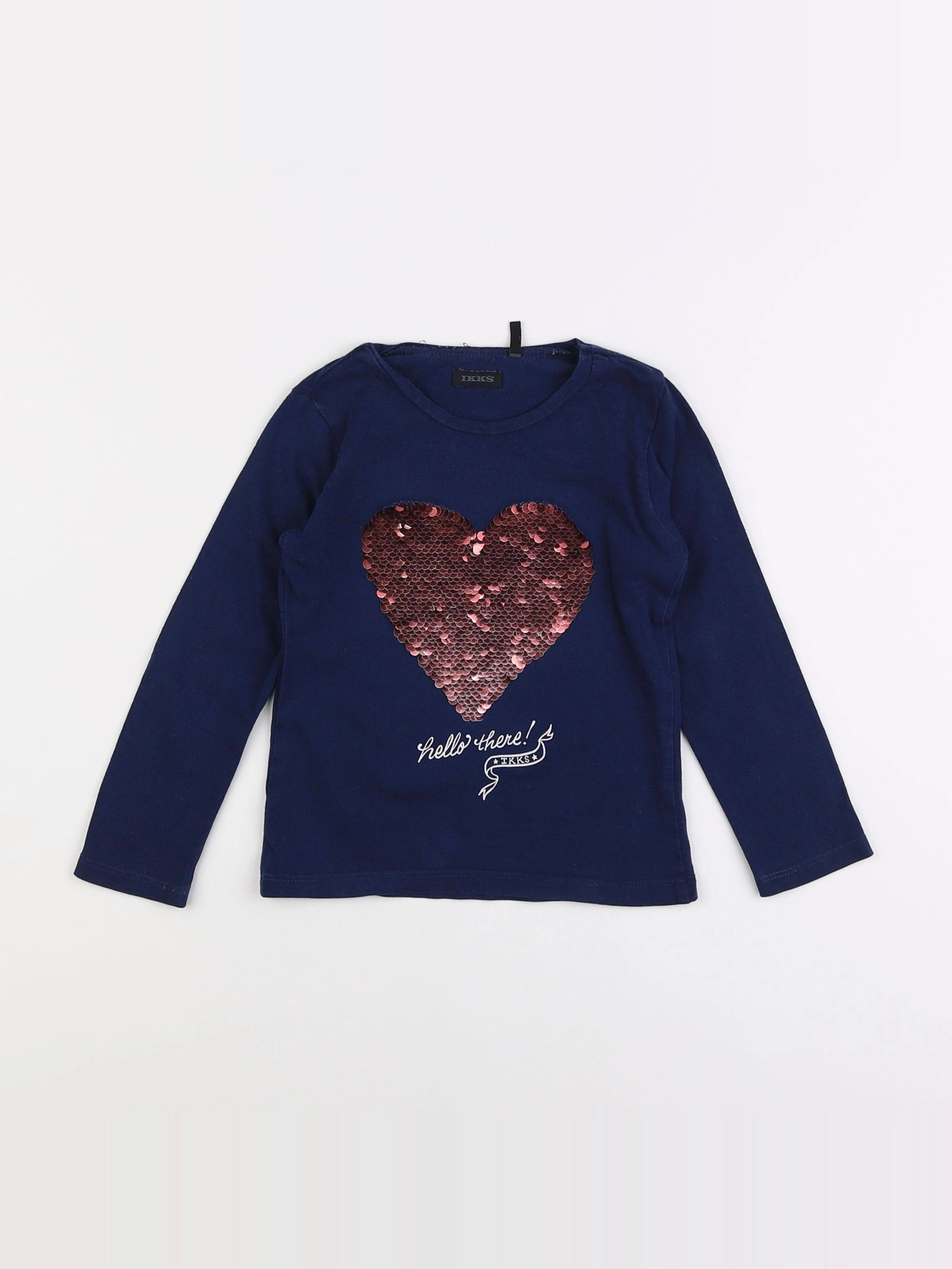 IKKS - tee-shirt bleu - 3 ans