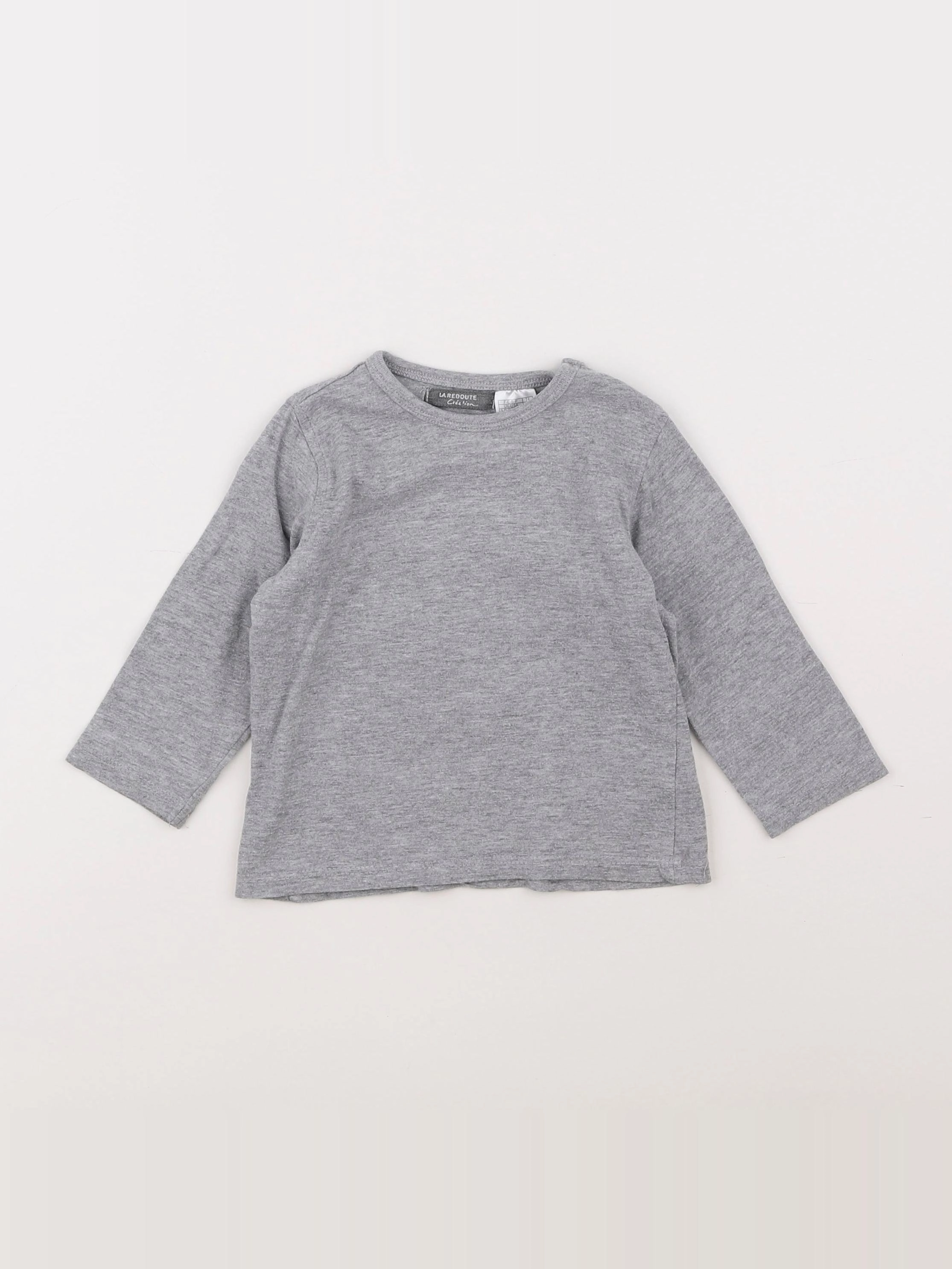 La Redoute - tee-shirt gris - 12 mois