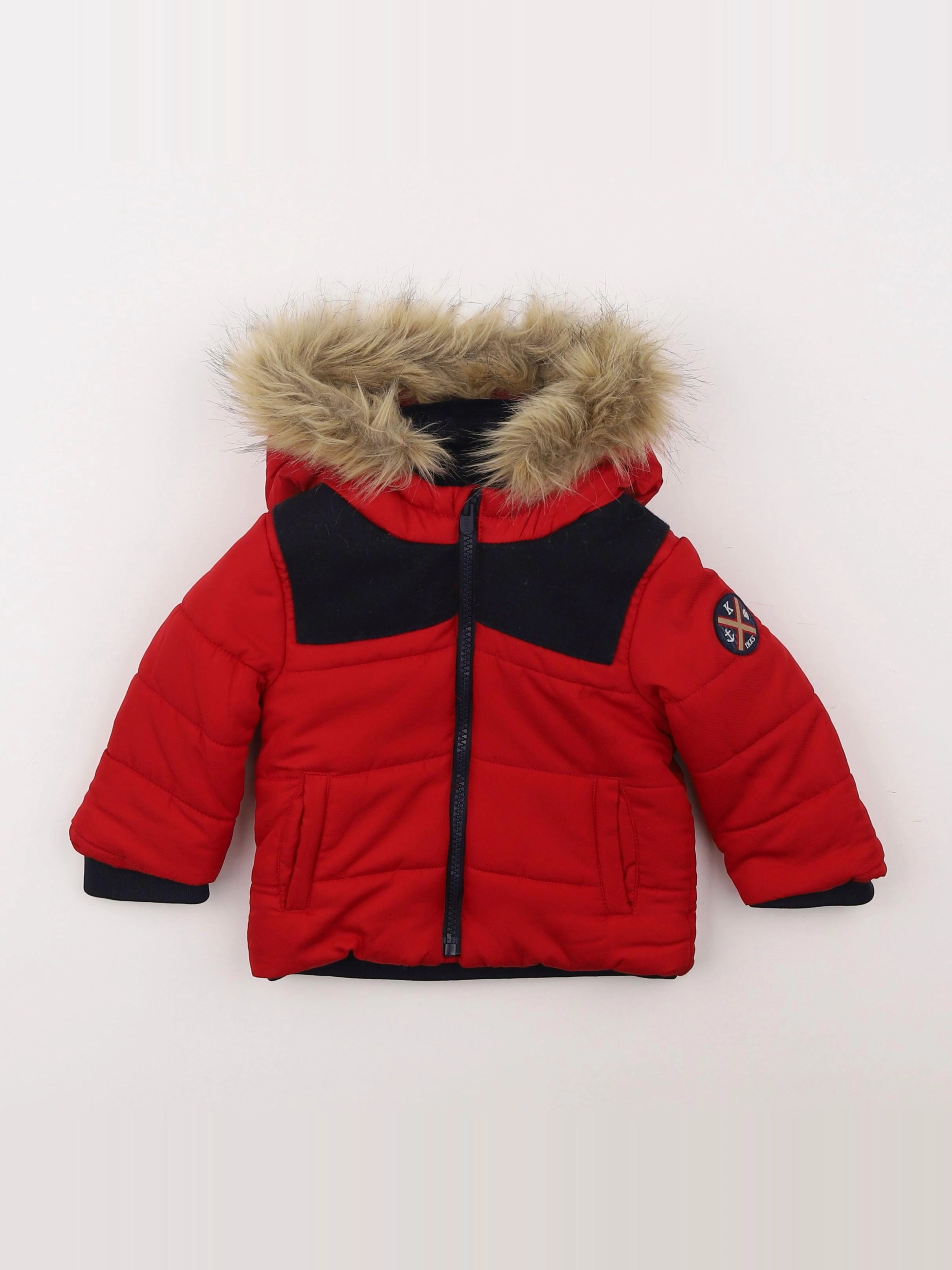 IKKS - doudoune rouge - 12 mois