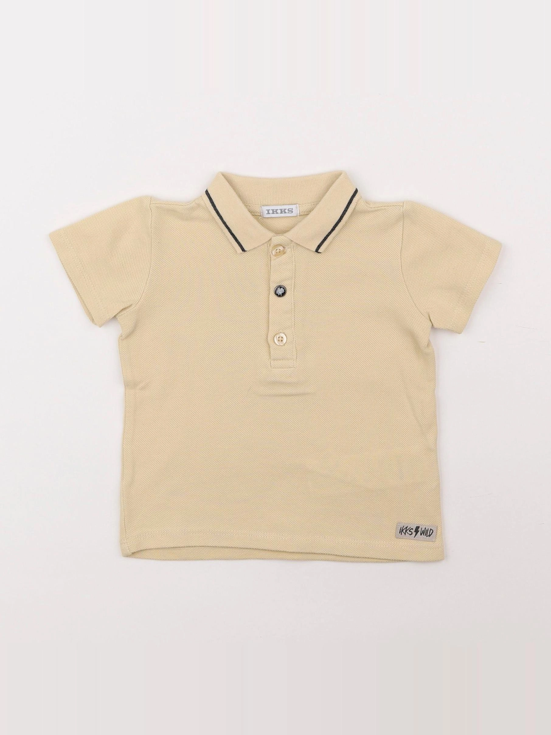 IKKS - polo jaune - 6 mois