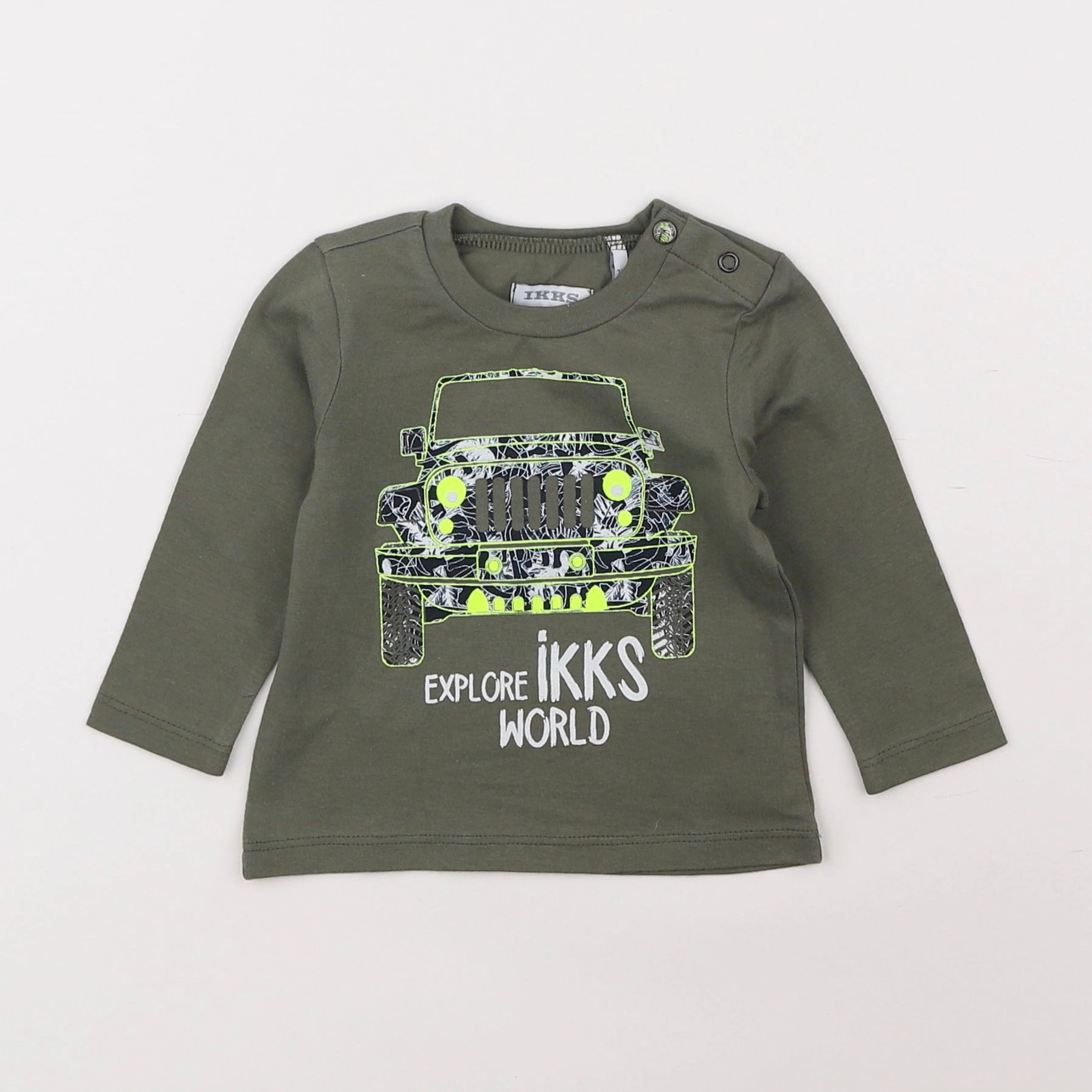 IKKS - tee-shirt vert - 3 mois