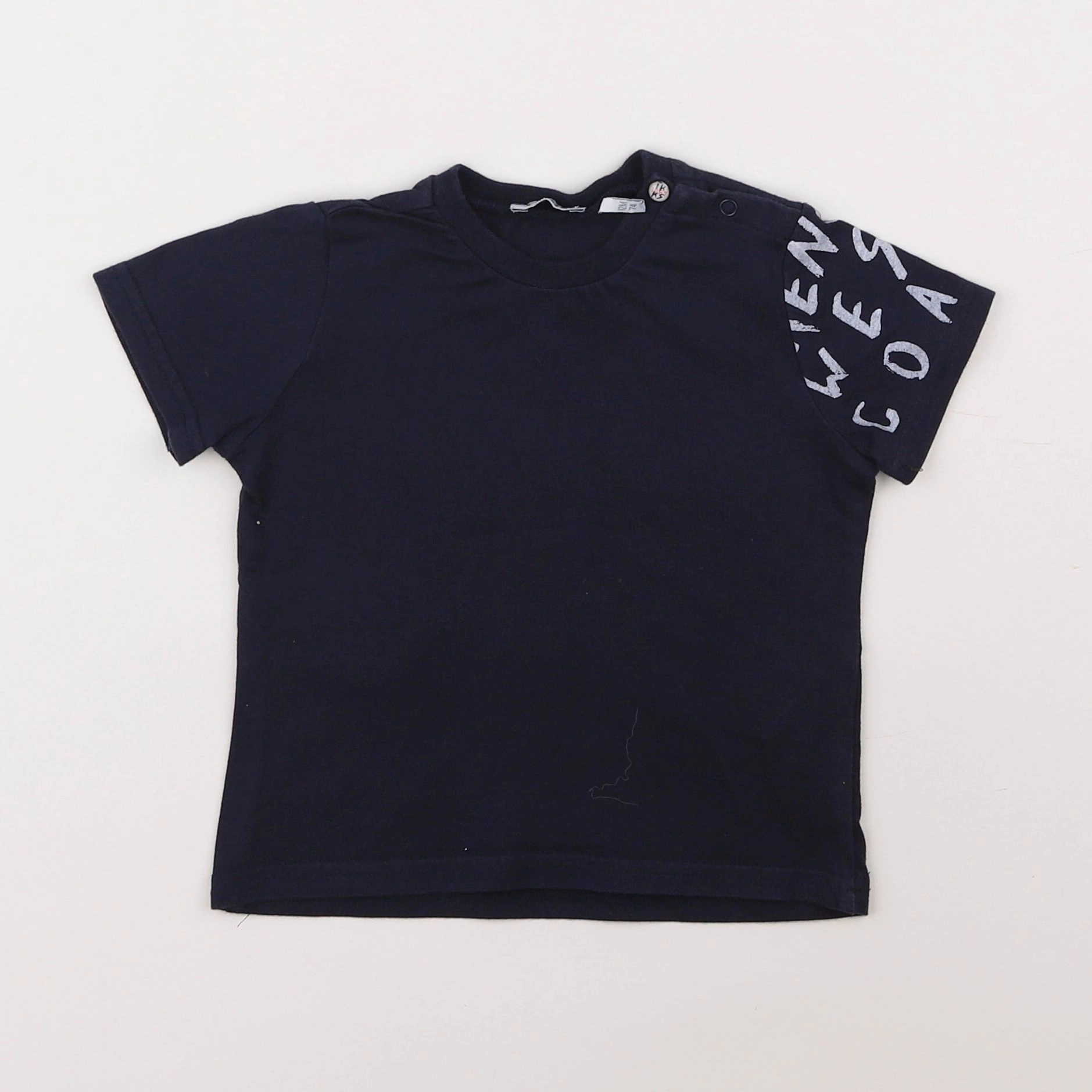 IKKS - tee-shirt bleu - 12 mois