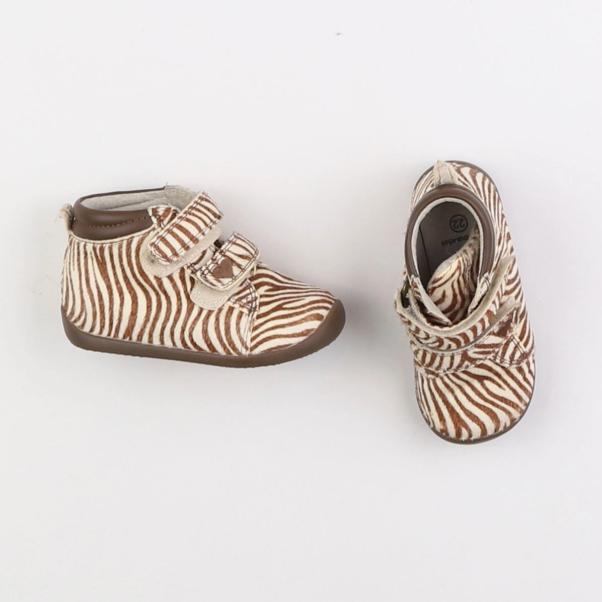 Vertbaudet - bottillons beige - pointure 22