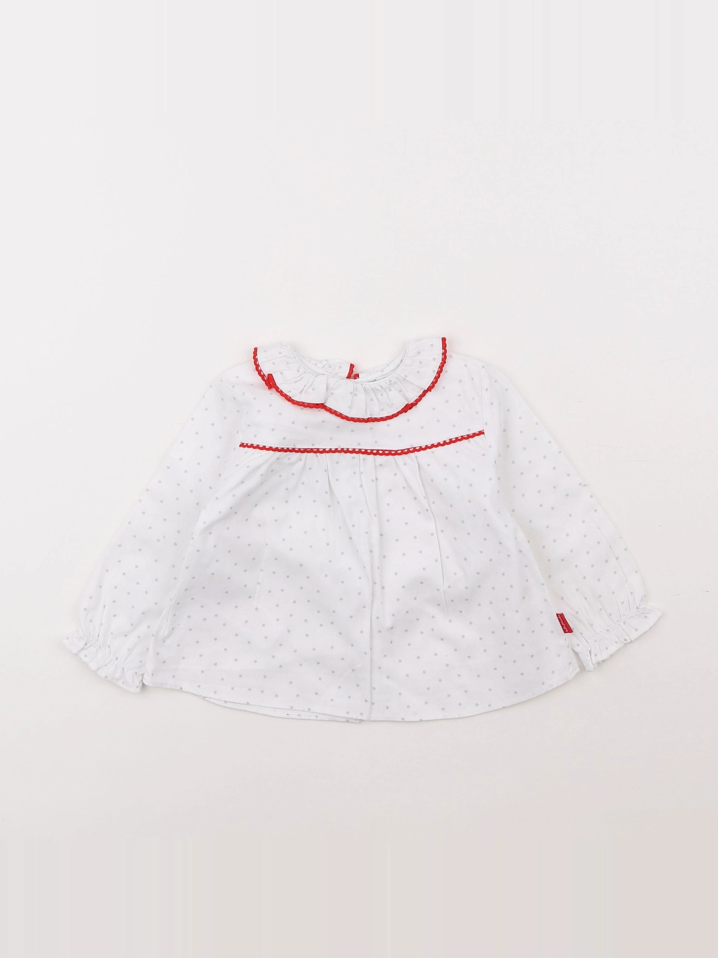 Tutto Piccolo - blouse blanc - 12 mois