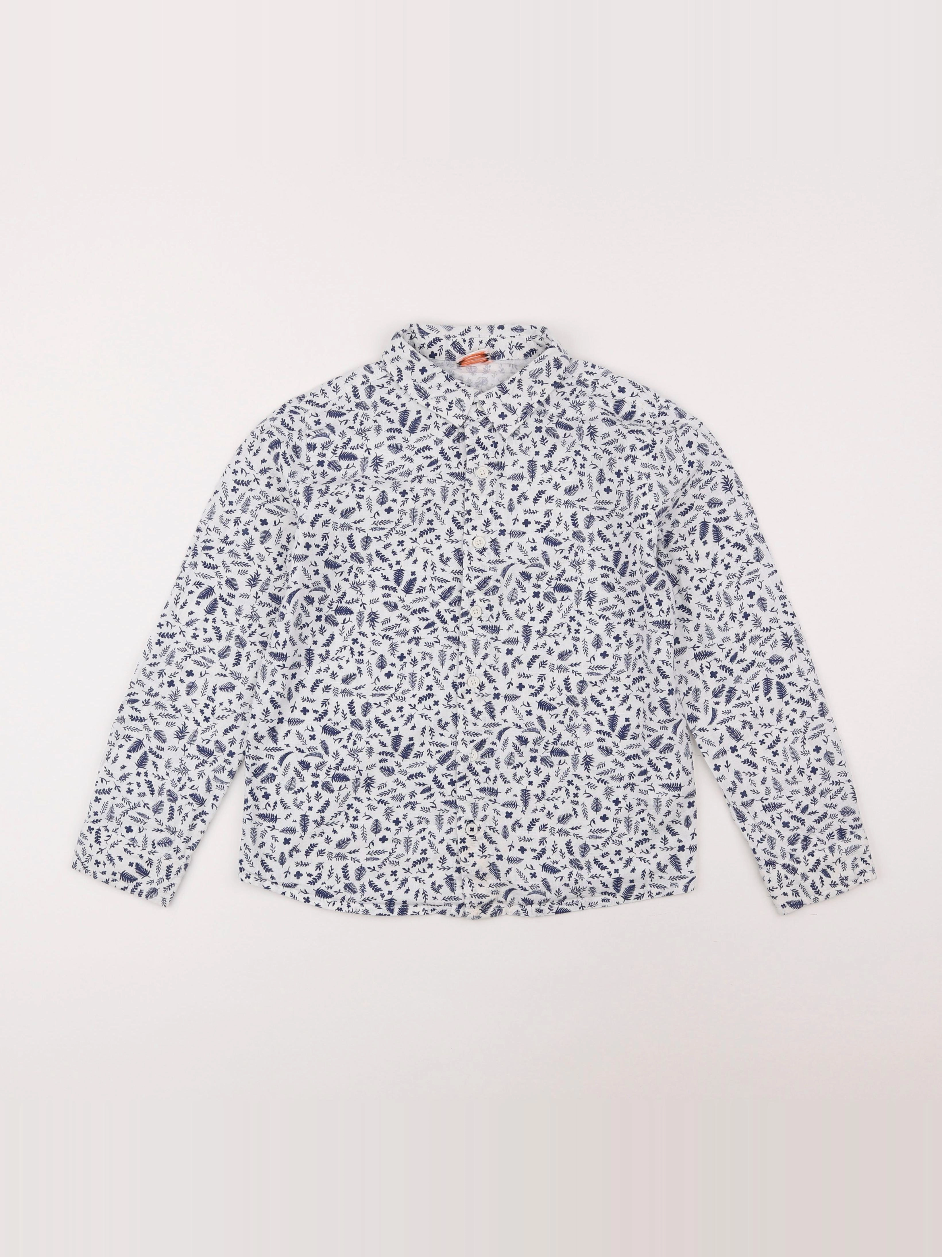 Tape à l'oeil - chemise bleu - 8 ans