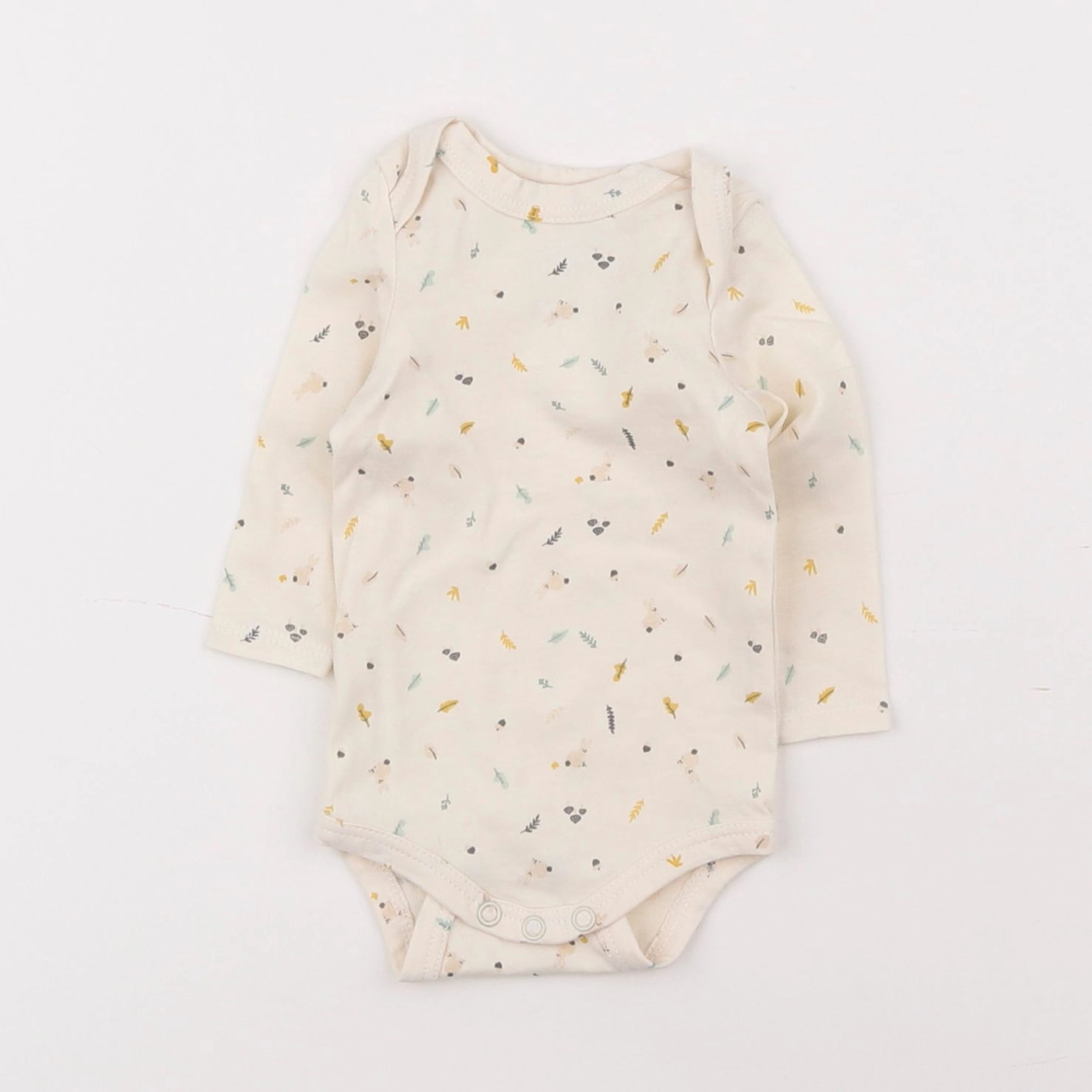 Tape à l'oeil - body beige - 0 mois